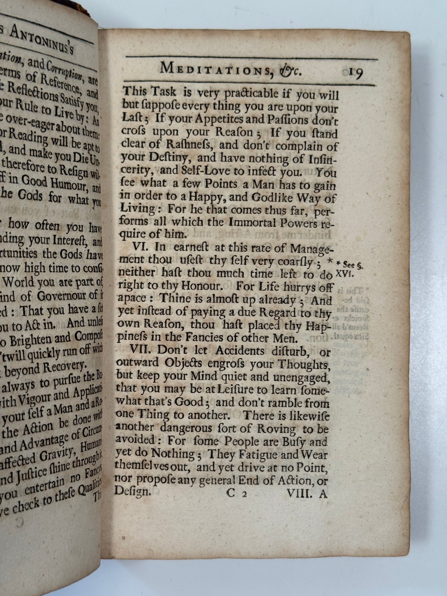 Marcus Aurelius' Meditations 1701