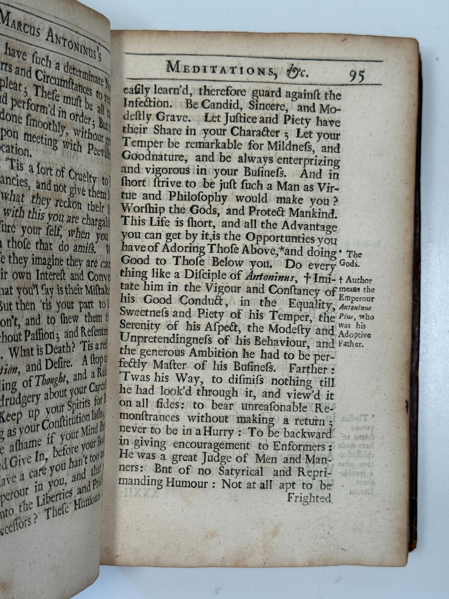 Marcus Aurelius' Meditations 1701
