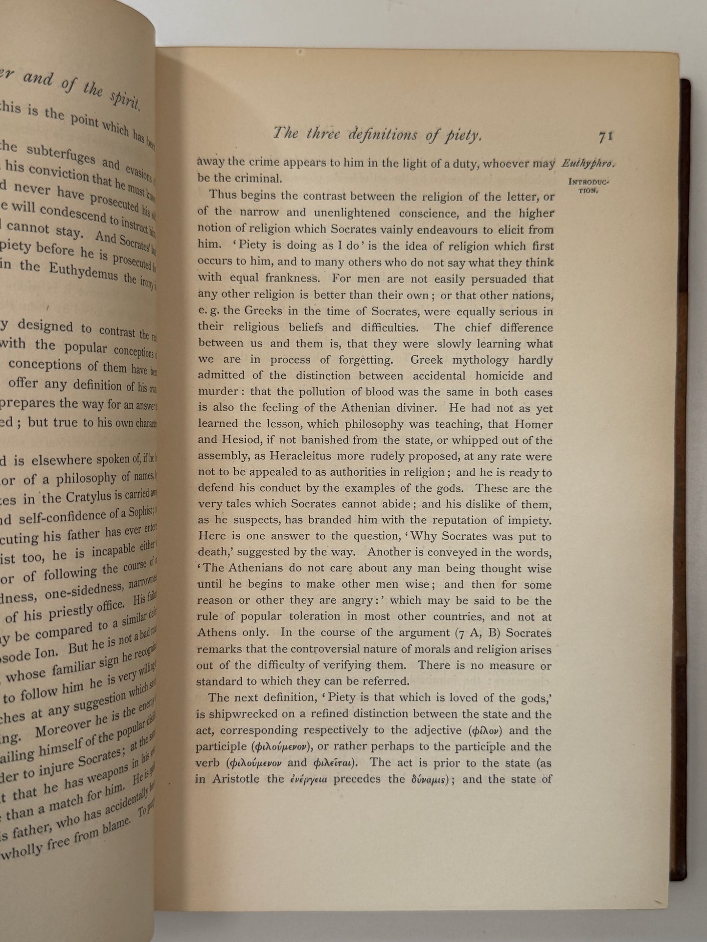 Plato's Dialogues 1892 Sangorski & Sutcliffe