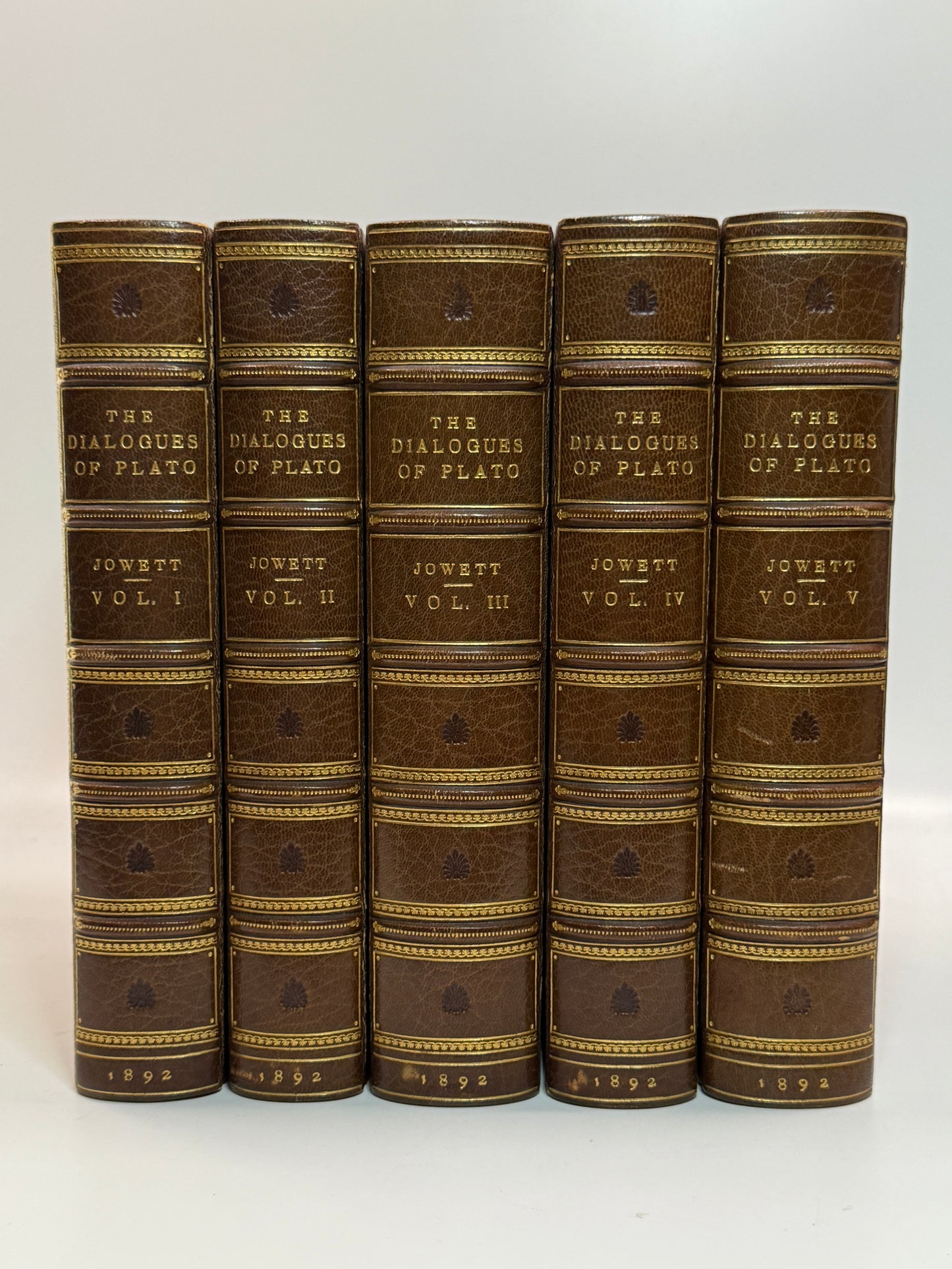 Plato's Dialogues 1892 Sangorski & Sutcliffe