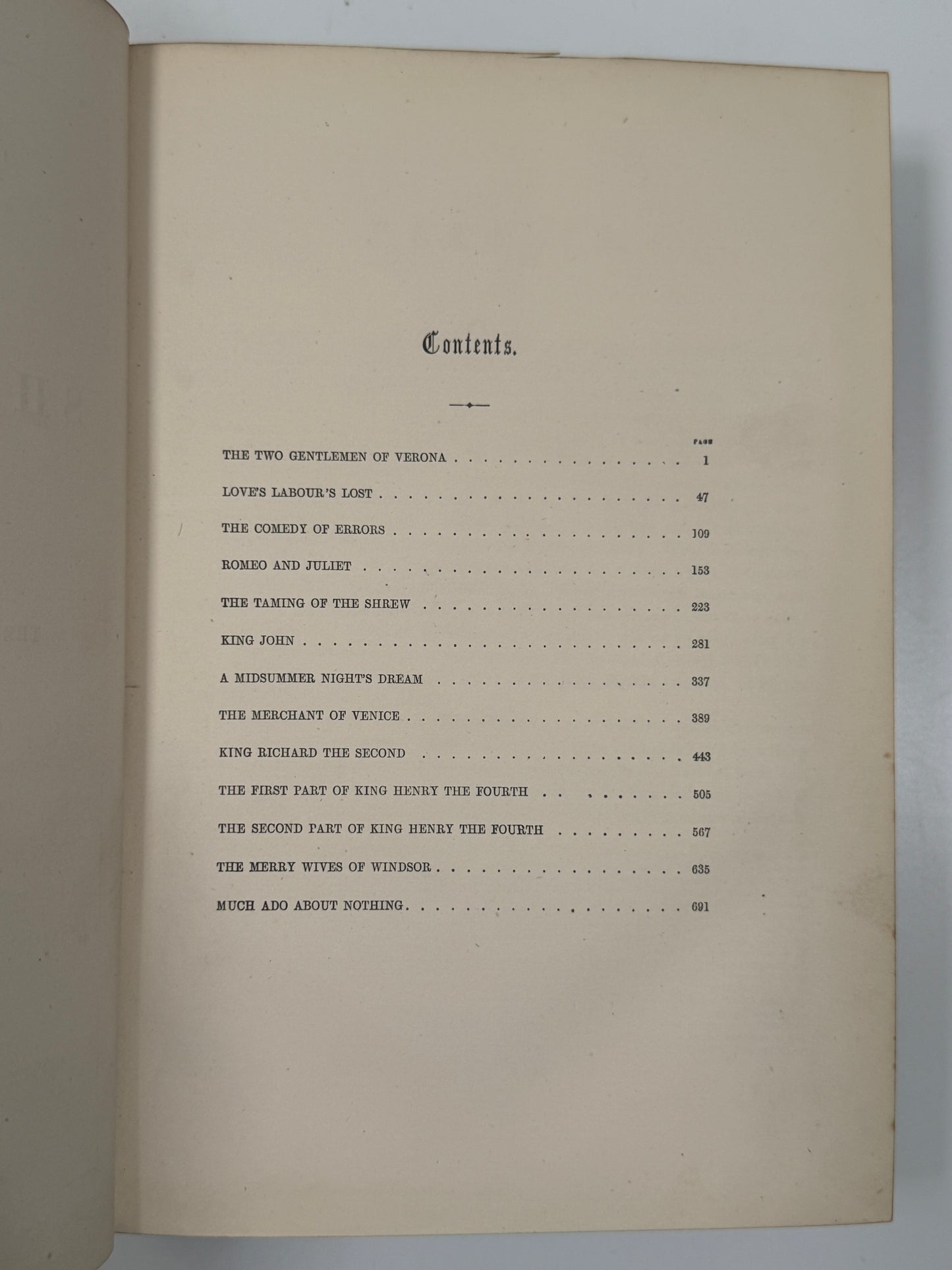 The Works of Shakespeare 1865