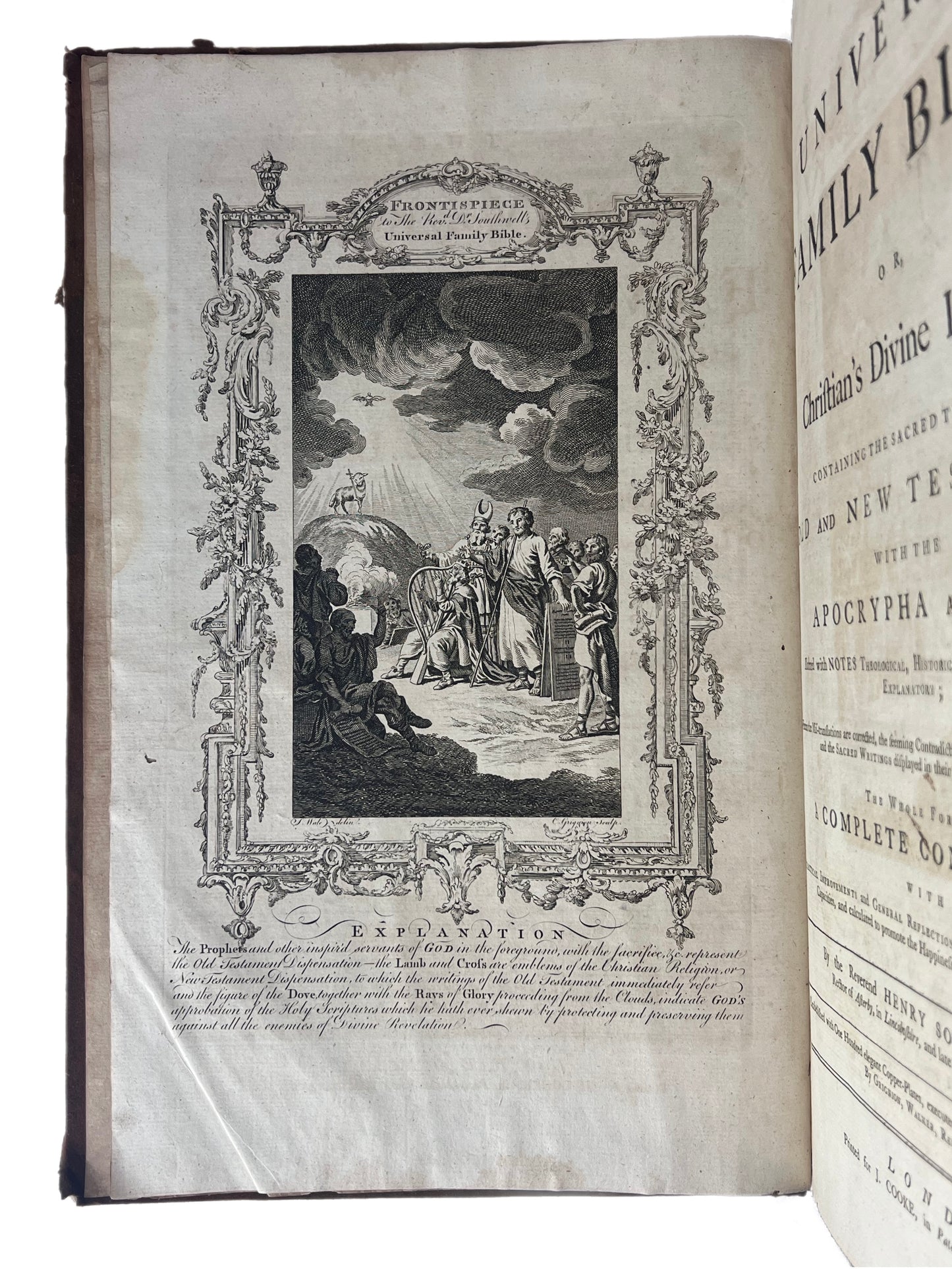 1700s Antique King James Bible