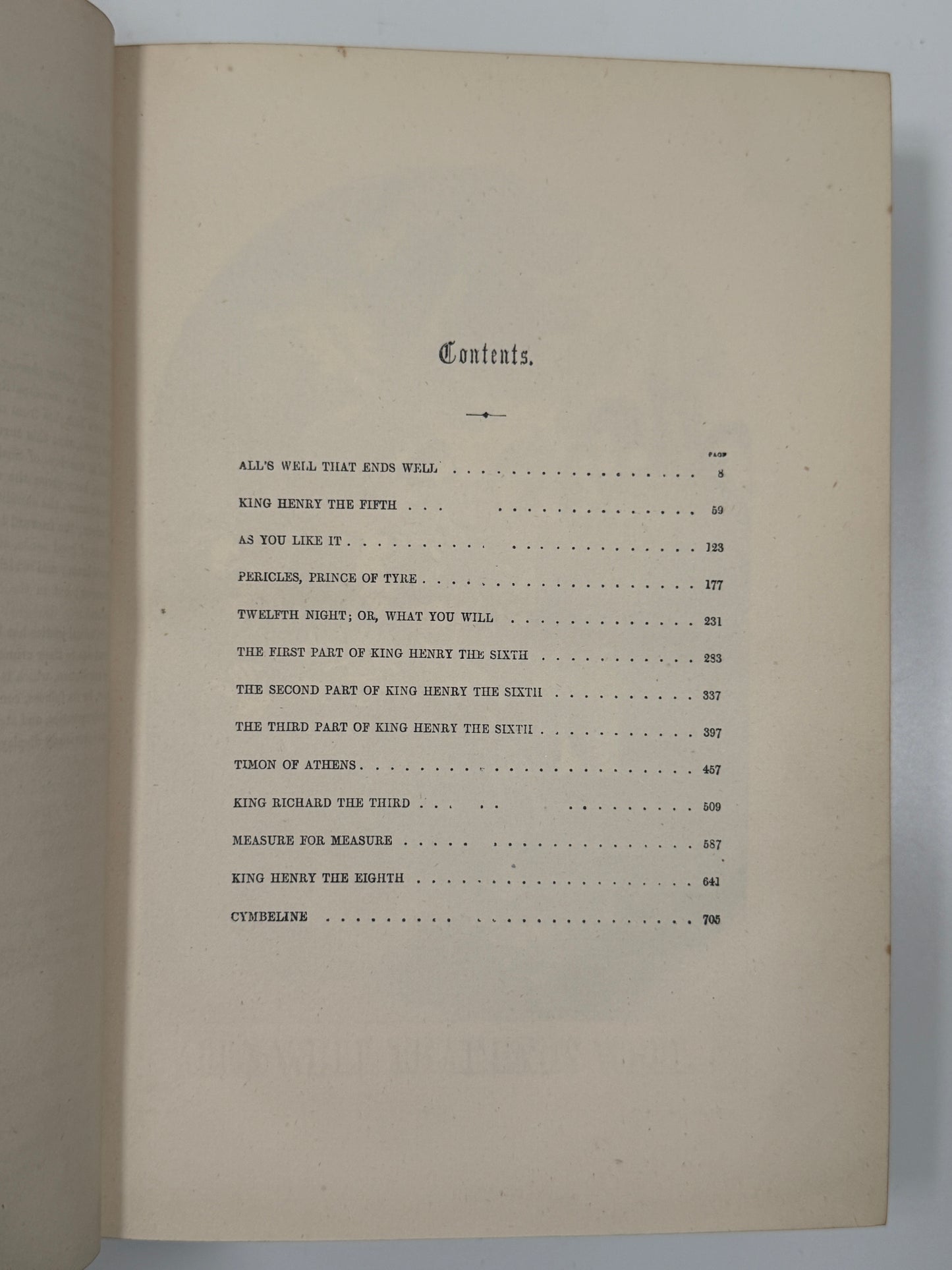 The Works of Shakespeare 1865