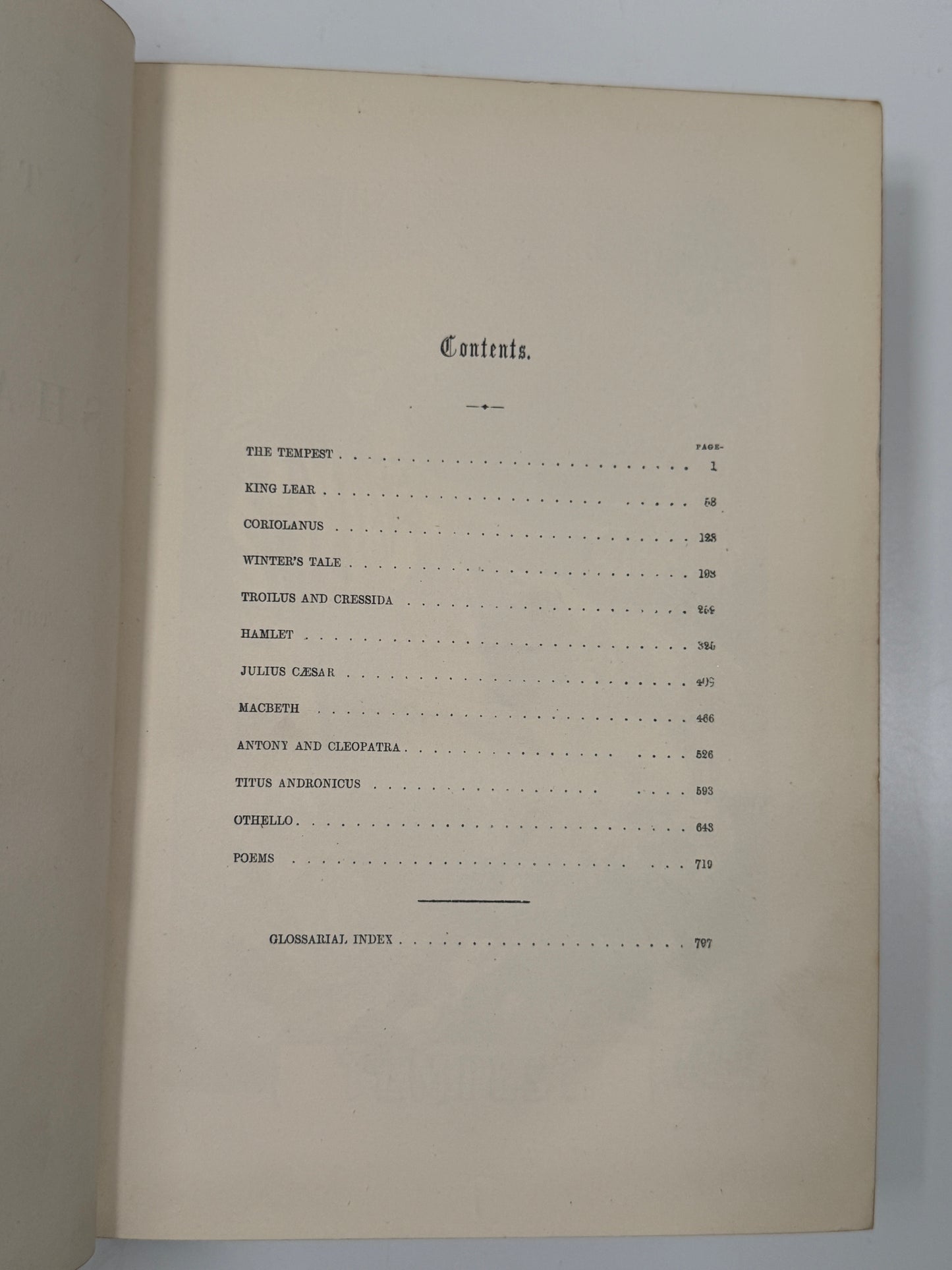 The Works of Shakespeare 1865