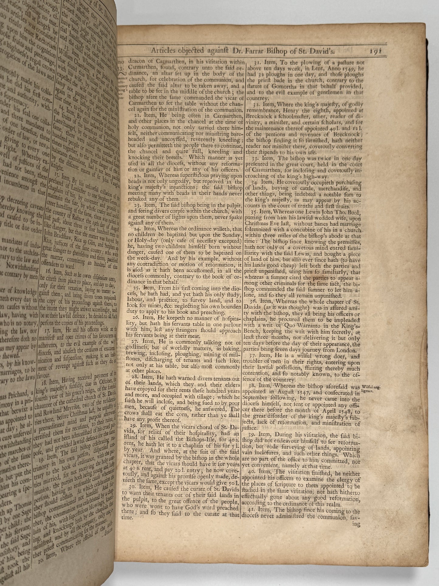 John Foxe's Book of Martyrs 1732