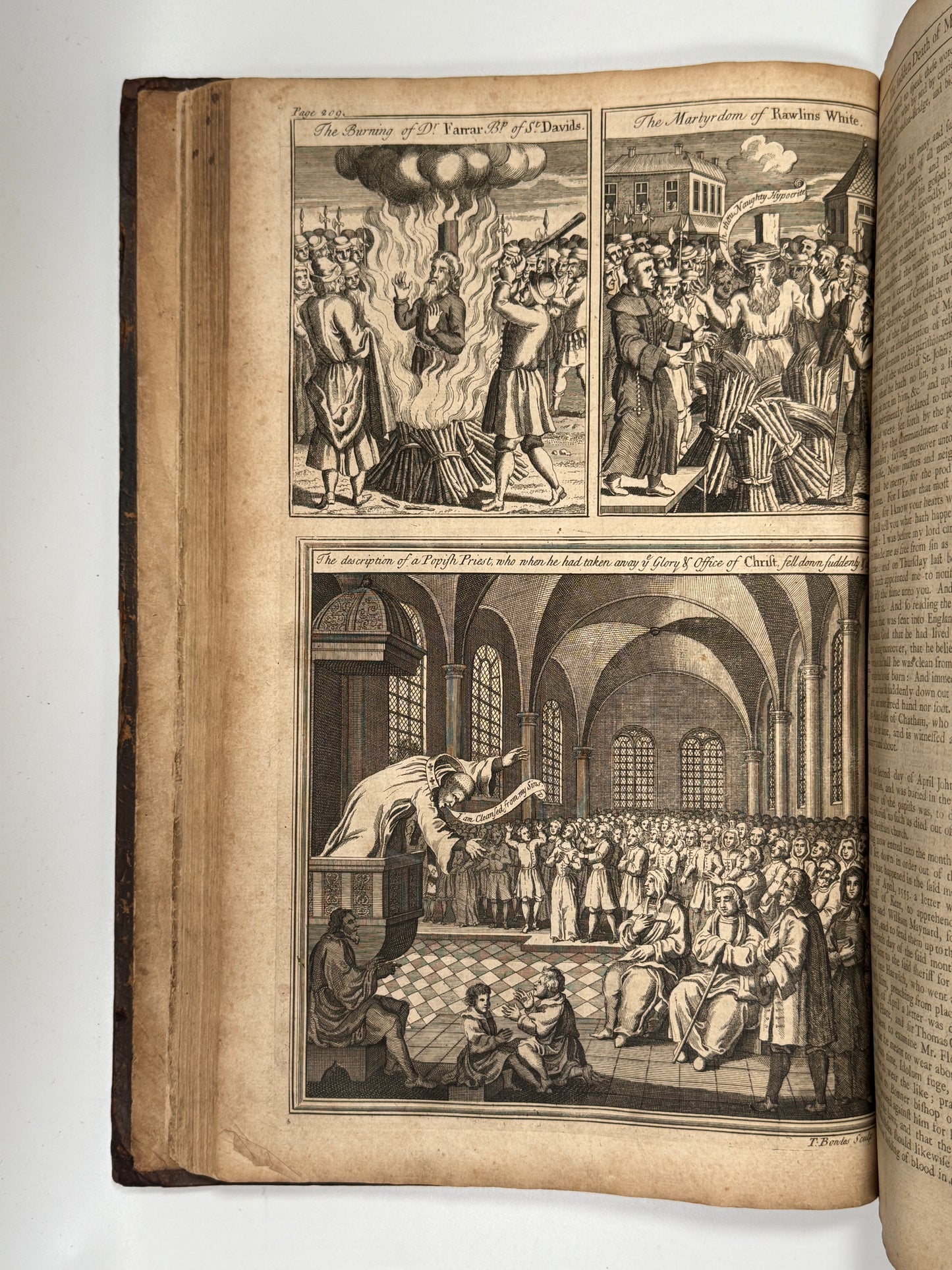 John Foxe's Book of Martyrs 1732