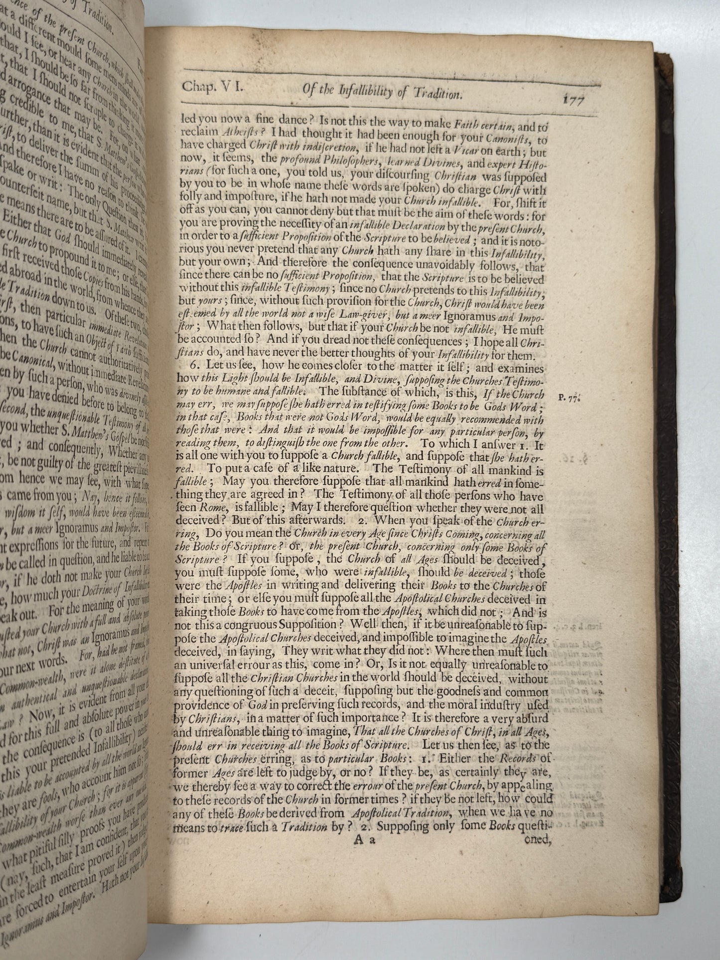 Stillingfleet's Rational Account of the Protestant Religion 1681