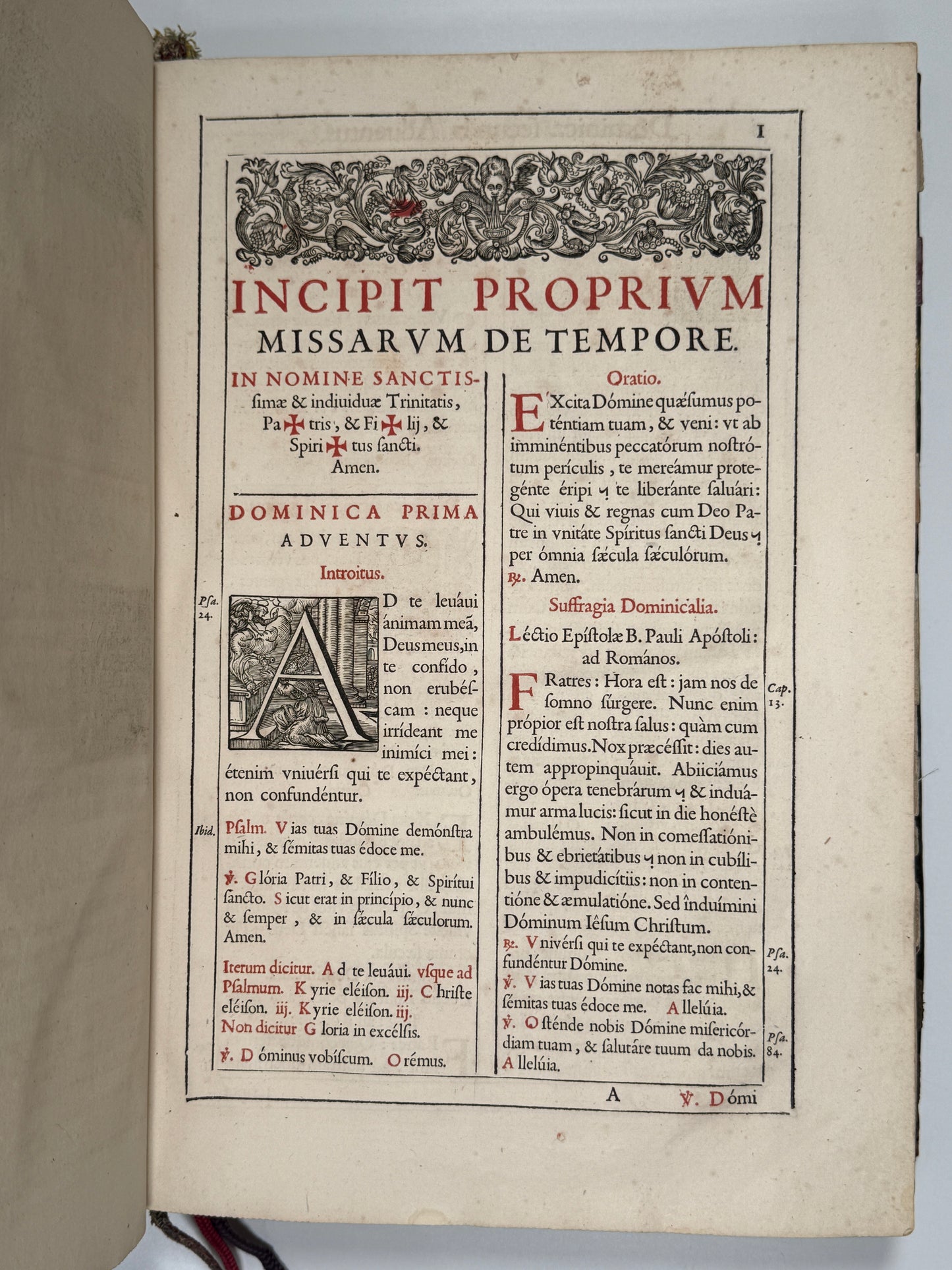 1679 Carthusian Missal in a Very Fine Contemporary Binding