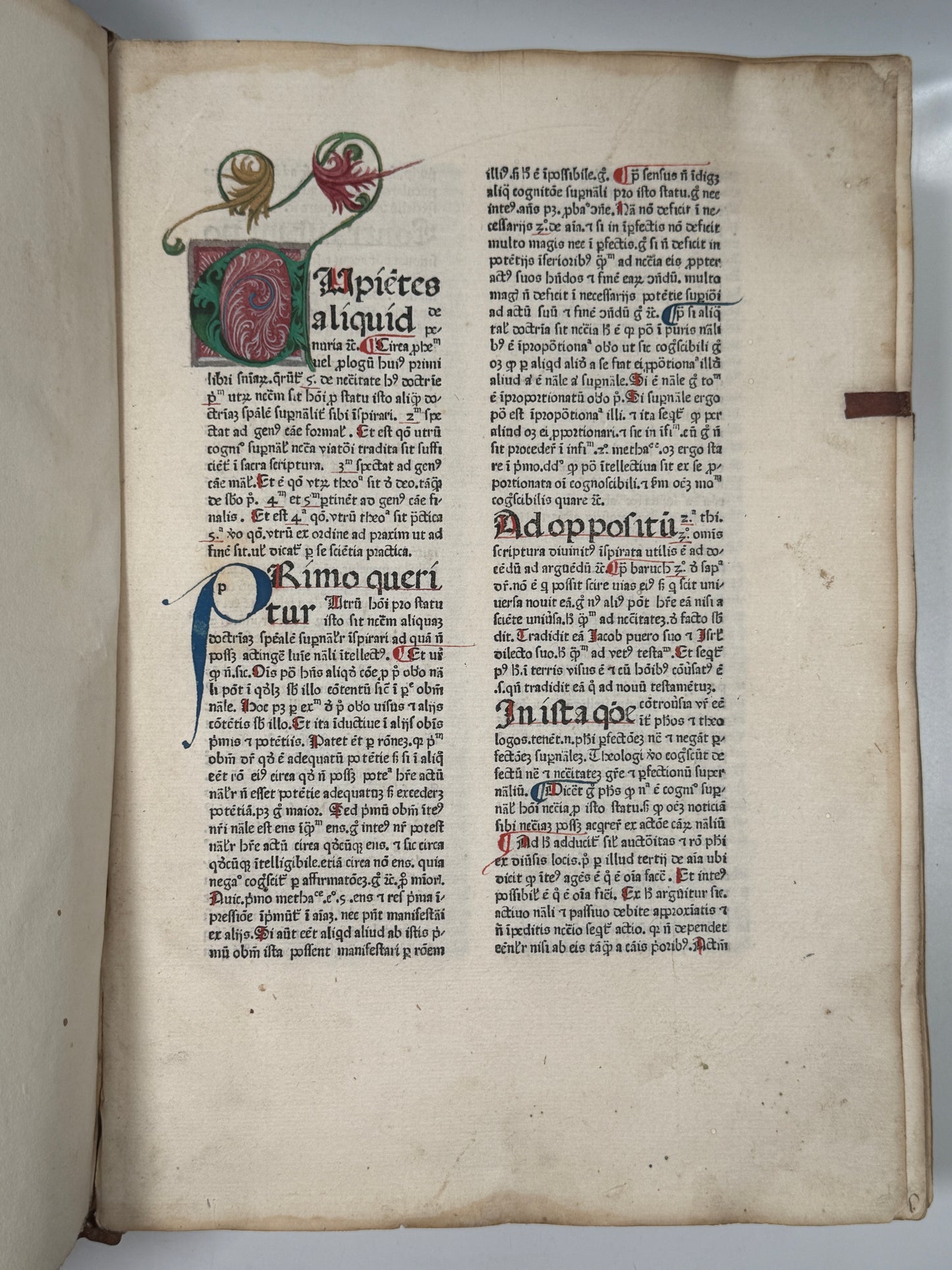A Milestone in British Intellectual History (1472): The Editio Princeps of John Duns Scotus — The First Printed Book by a Scottish Author.