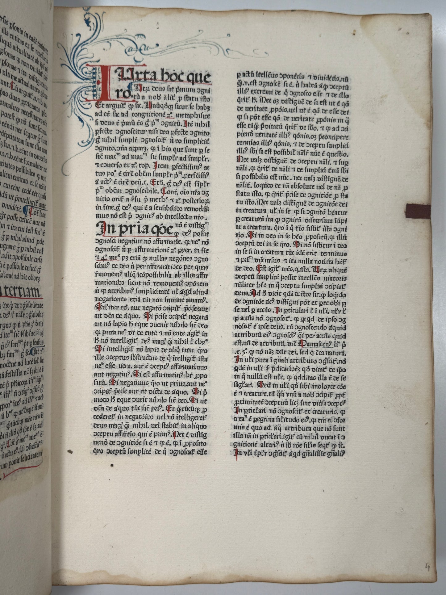 A Milestone in British Intellectual History (1472): The Editio Princeps of John Duns Scotus — The First Printed Book by a Scottish Author.
