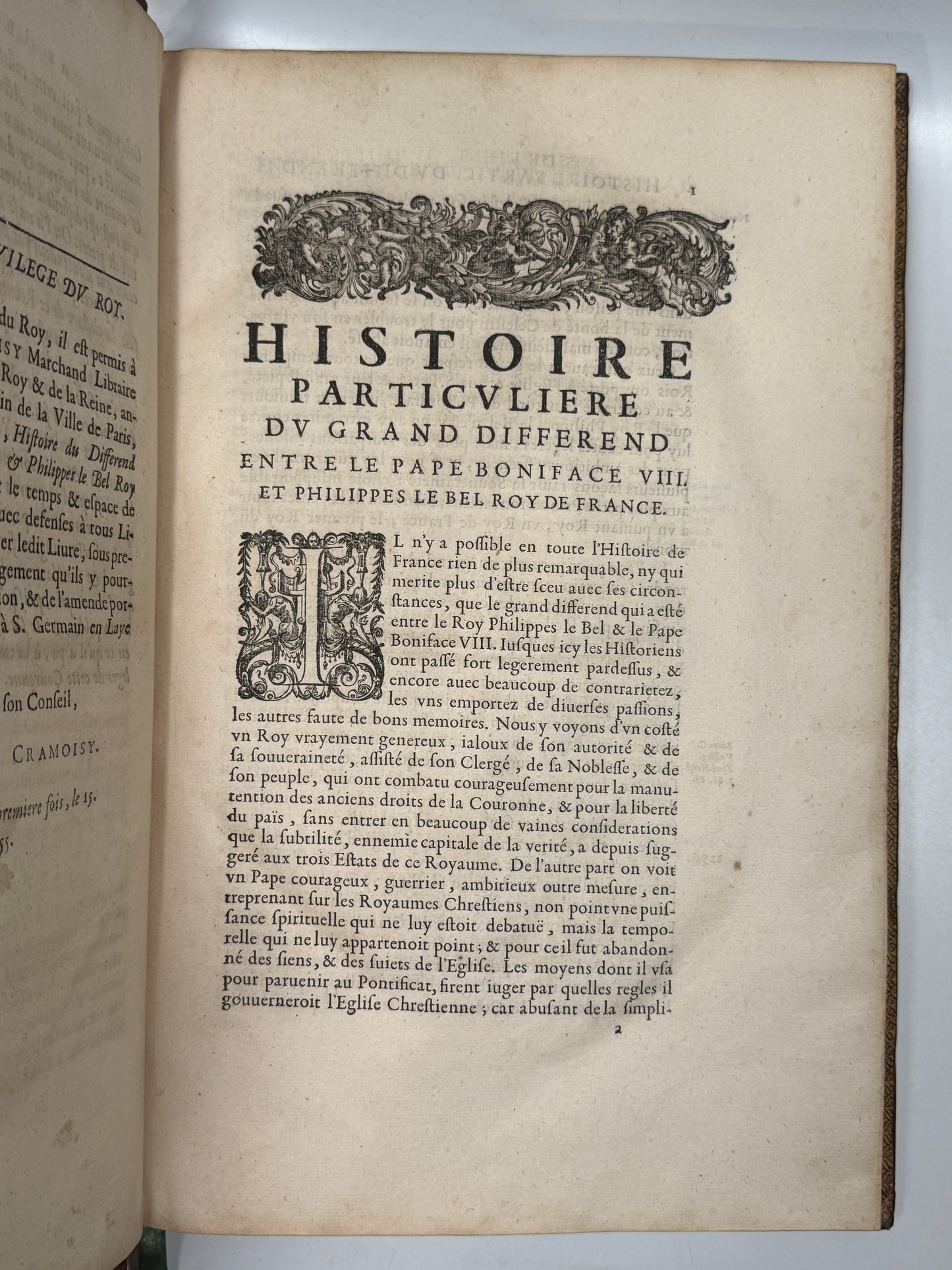 Royal-Gallican Conflict, 1655 - A Significant and Sumptuous King Louis XIV Royal Binding in Folio