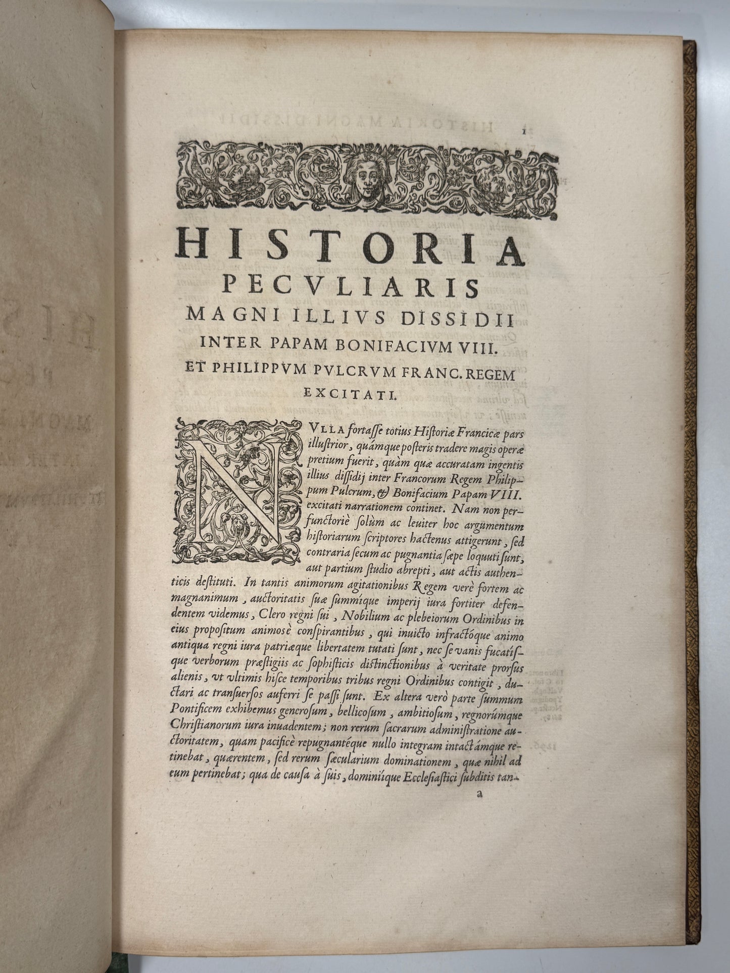 Royal-Gallican Conflict, 1655 - A Significant and Sumptuous King Louis XIV Royal Binding in Folio