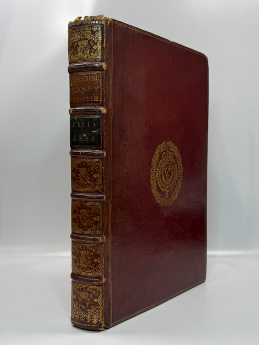 Royal-Gallican Conflict, 1655 - A Significant and Sumptuous King Louis XIV Royal Binding in Folio