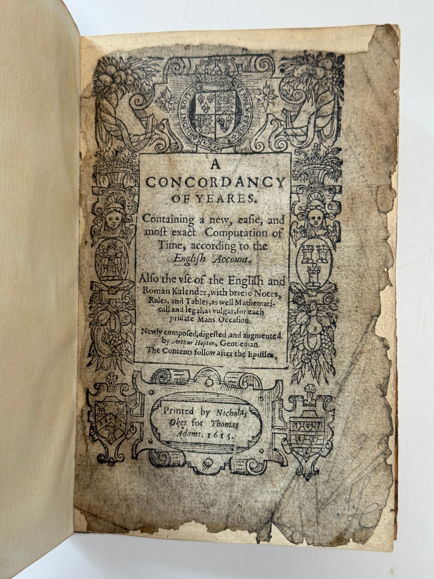 A Concordancy of Yeares 1615