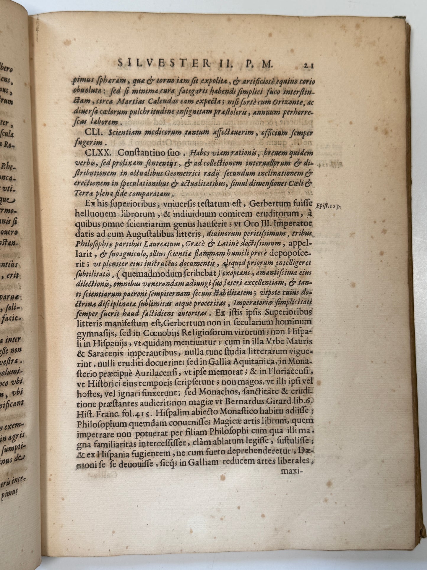 Abraham Bzowski's History 1629 Poland, Eastern Europe