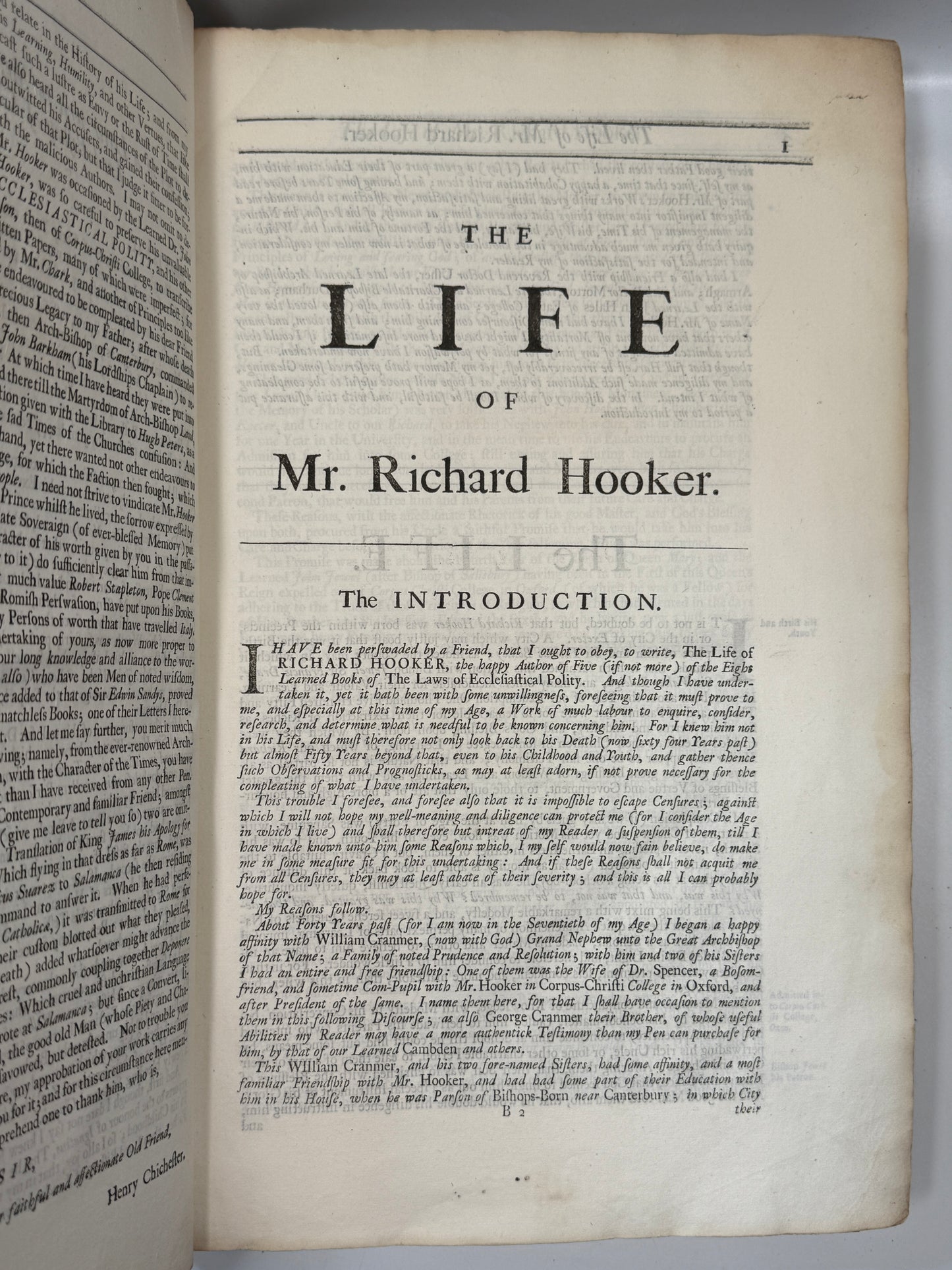The Works of Richard Hooker 1705