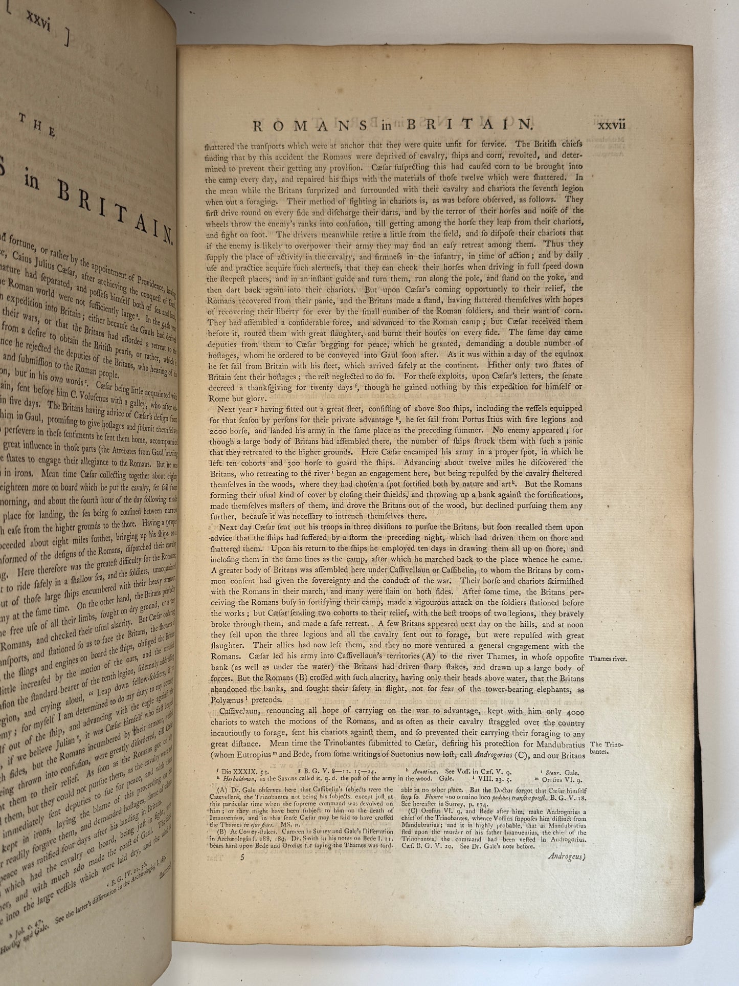 Camden's Britannia 1789 First Gough Edition