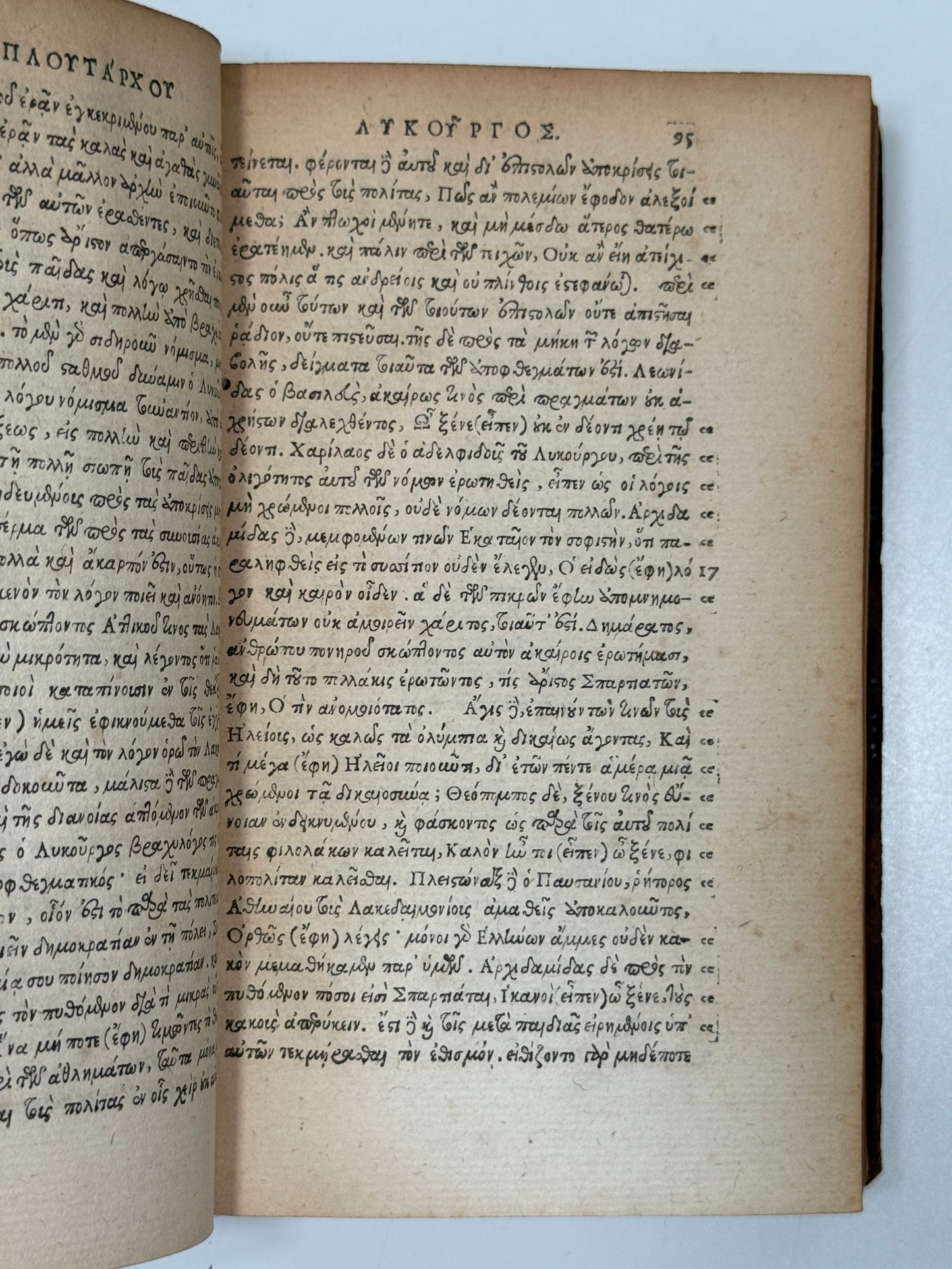 The Works of Plutarch 1572 First Edition