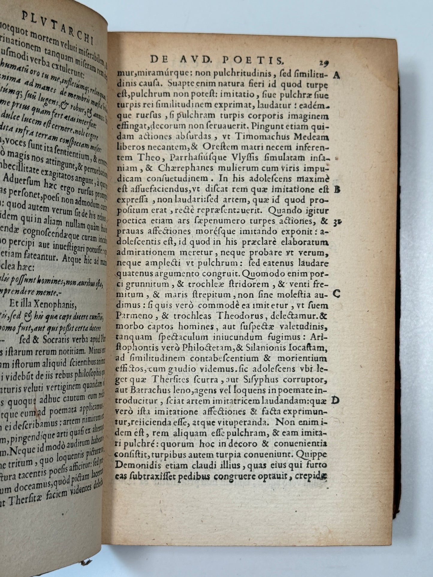 The Works of Plutarch 1572 First Edition
