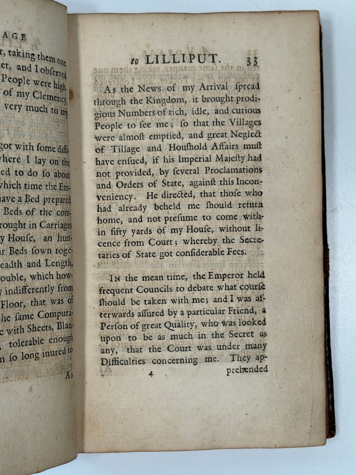 Gulliver's Travels by Jonathan Swift 1726 First Edition