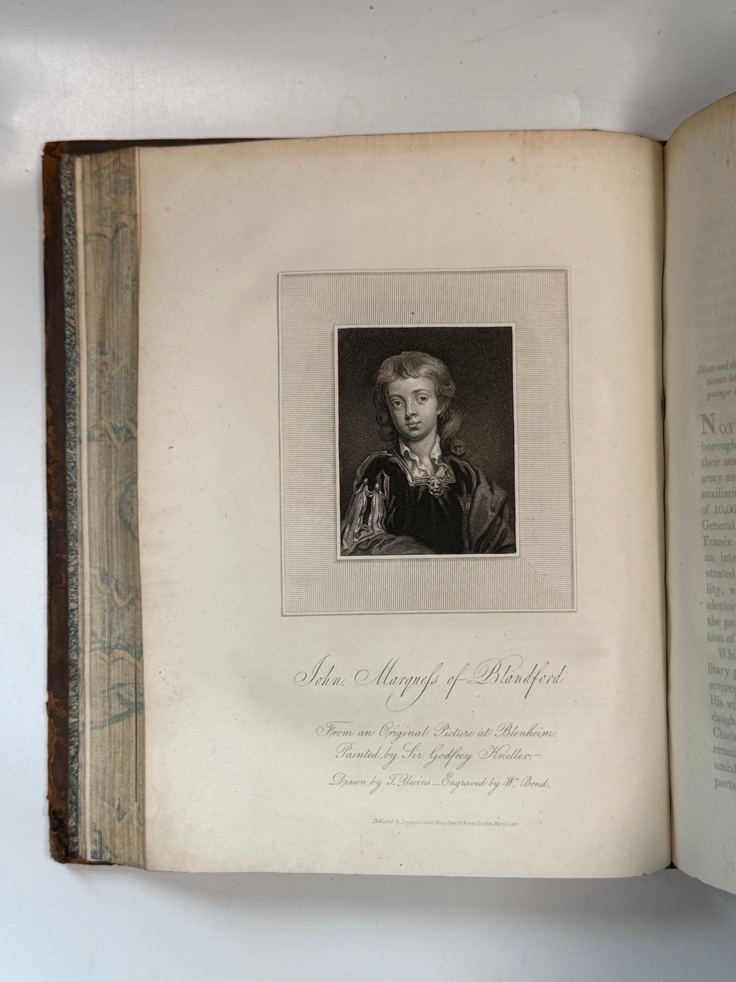 The Memoirs of John Duke of Marlborough 1818 First Edition