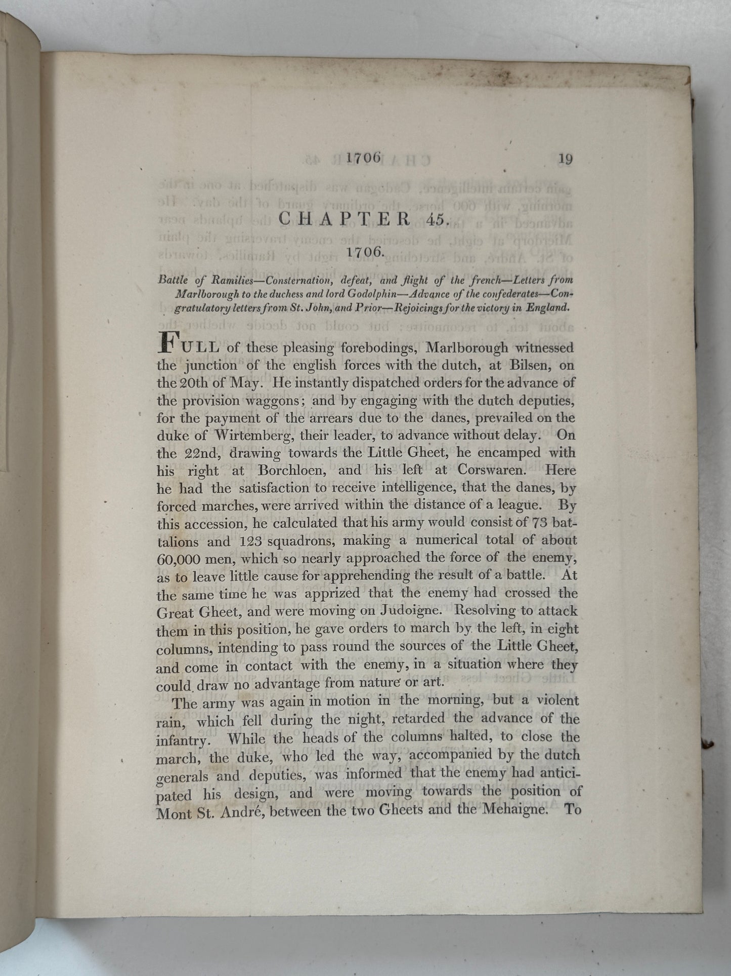 The Memoirs of John Duke of Marlborough 1818 First Edition