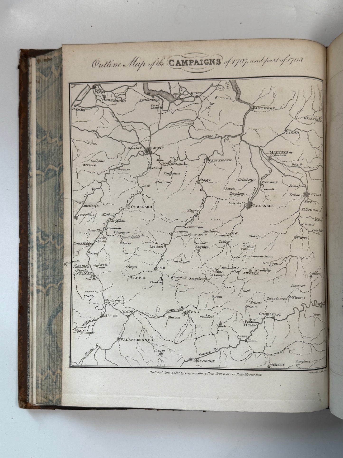 The Memoirs of John Duke of Marlborough 1818 First Edition