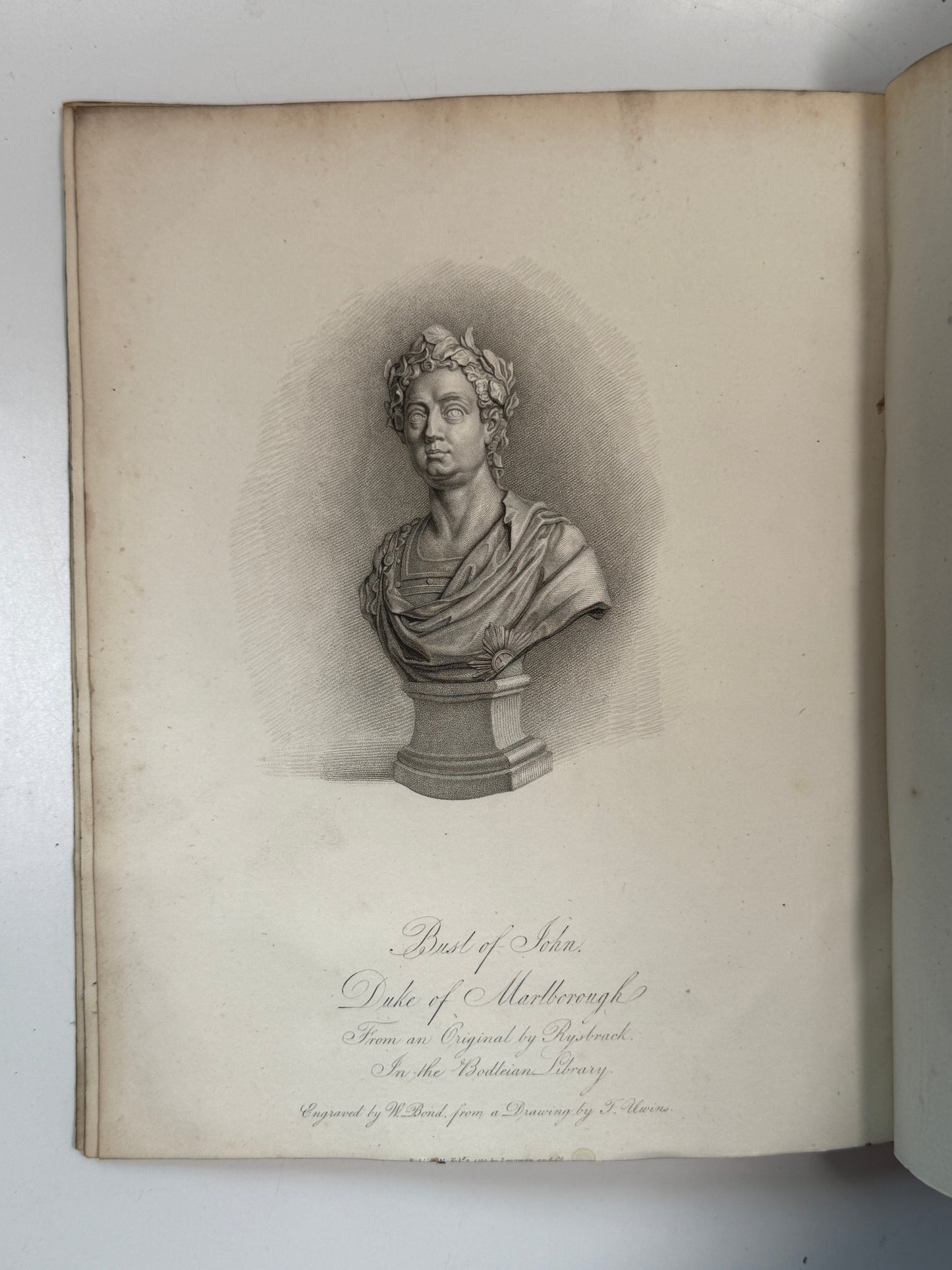 The Memoirs of John Duke of Marlborough 1818 First Edition