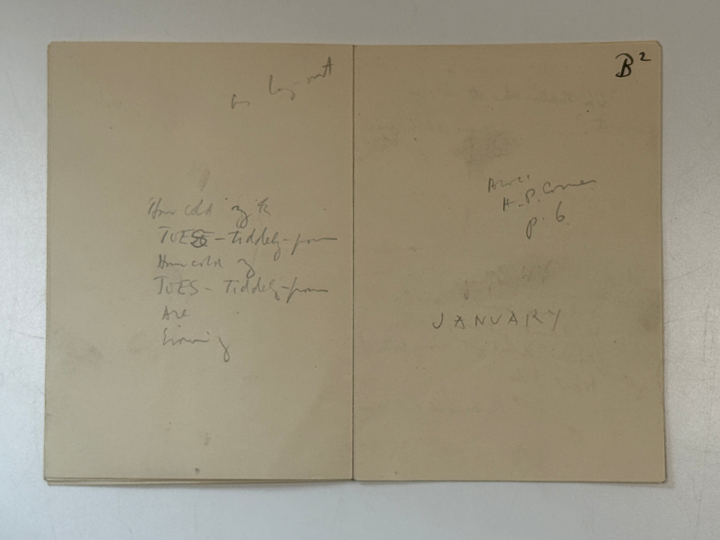 A.A. Milne Winnie the Pooh Manuscript Archive - E.H Shepard, Now We Are Six