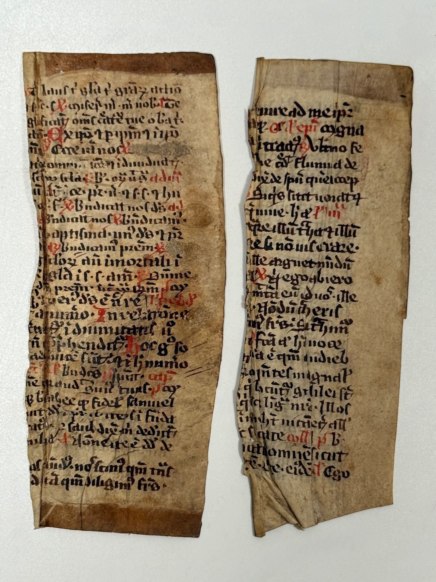 A Collection of Medieval Manuscripts, c.1200s-1400s, Finely Rubricated - 10 MSS