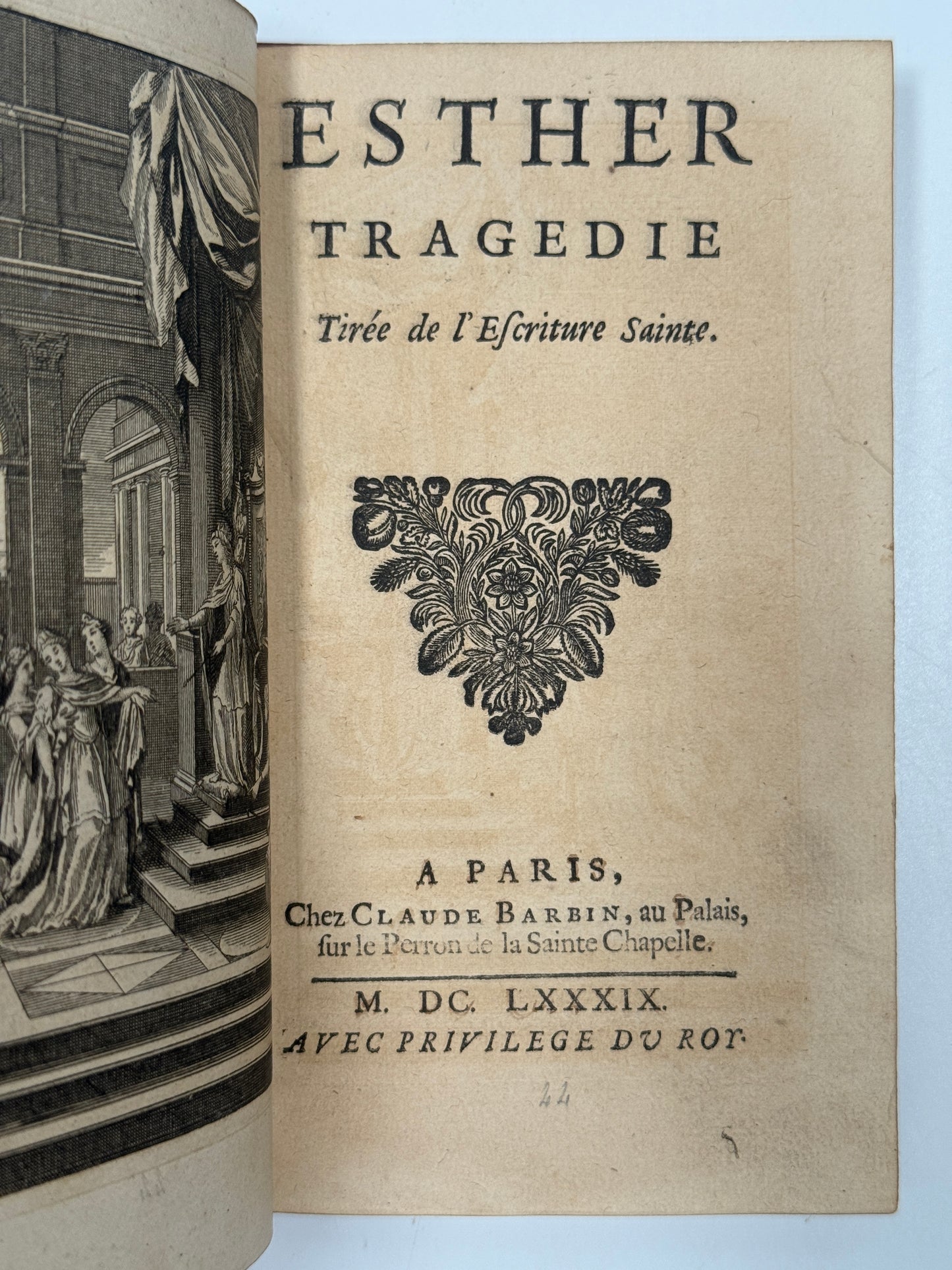 Esther by Jean Racine 1689
