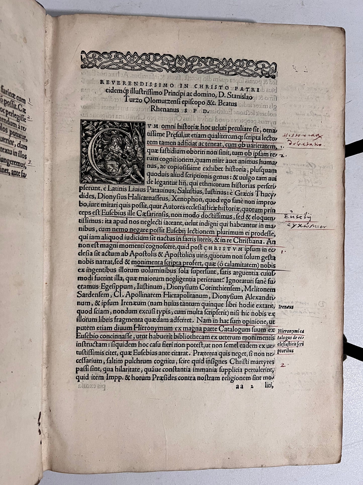 Eusebius' Historia Ecclesiastica 1535