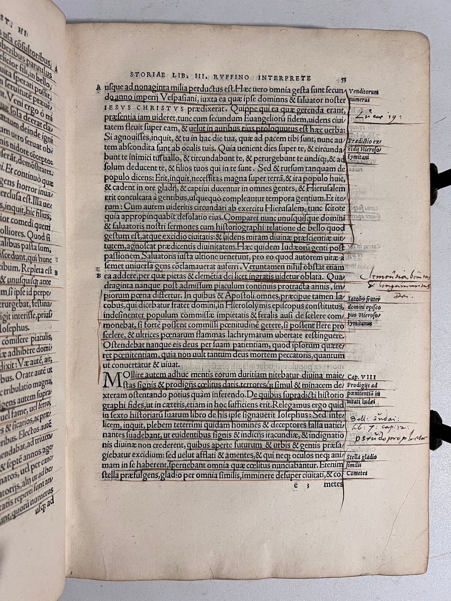 Eusebius' Historia Ecclesiastica 1535