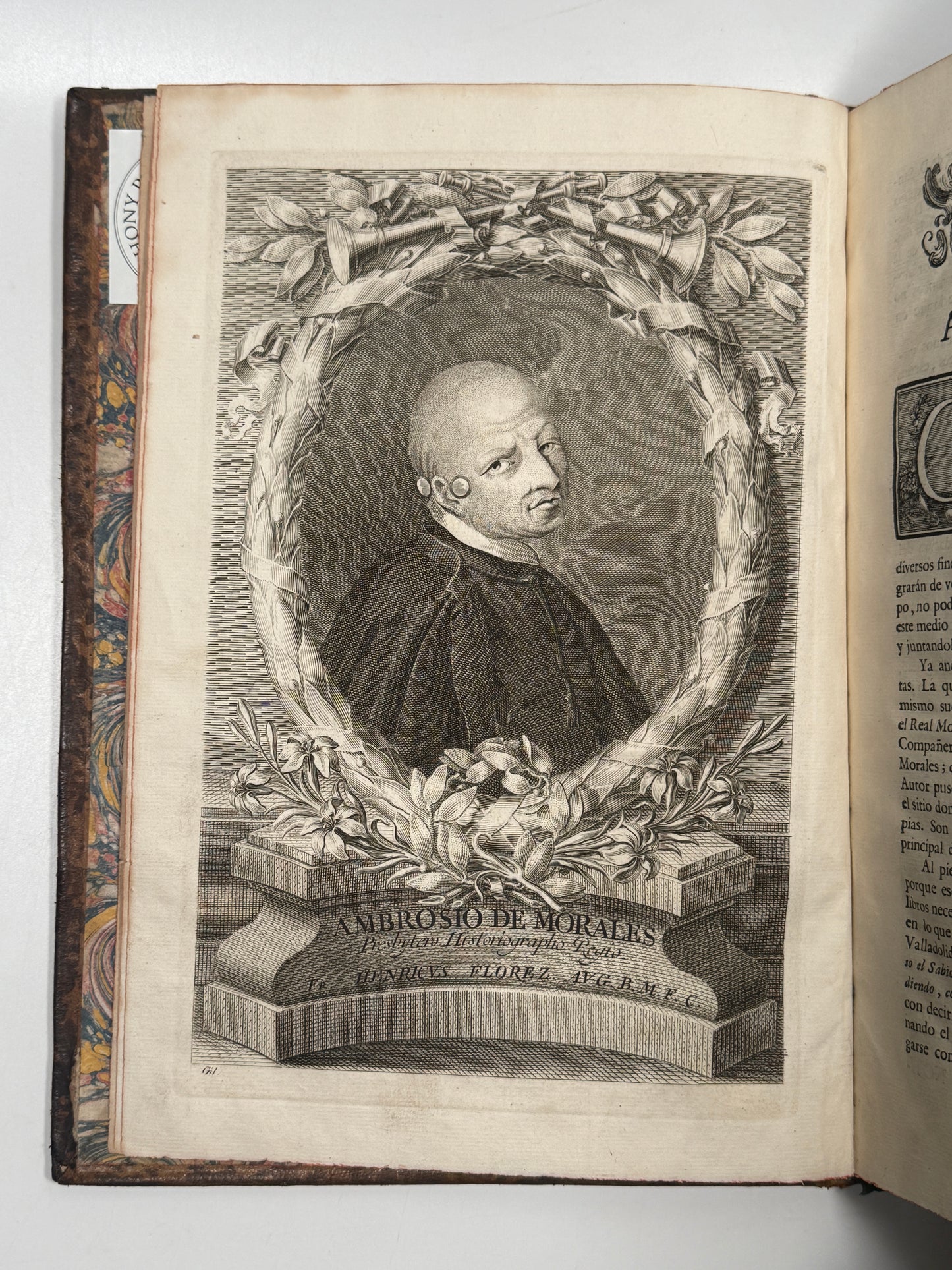 The Voyage of Ambrosio de Morales 1765; Hobson's Copy, First Edition