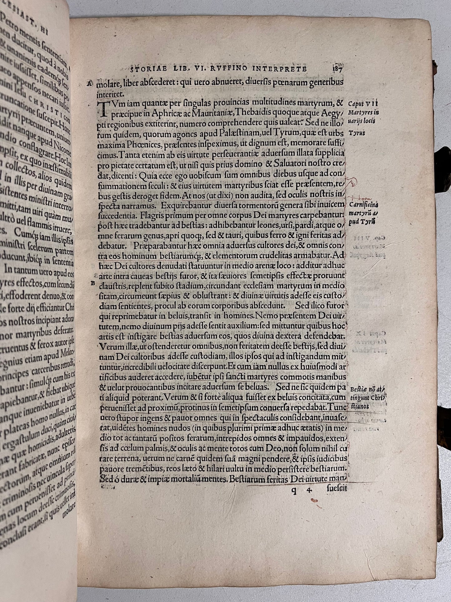 Eusebius' Historia Ecclesiastica 1535