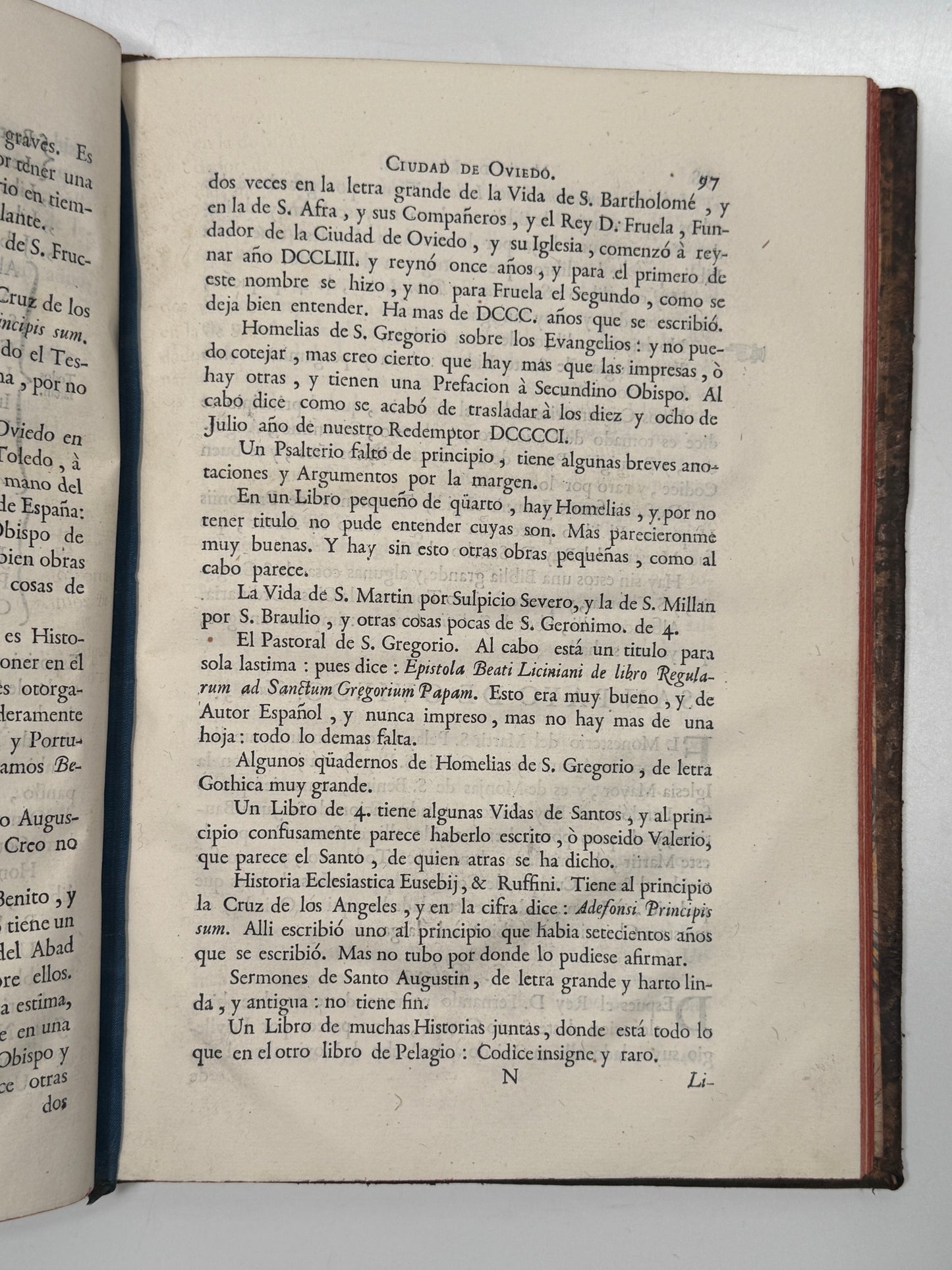 The Voyage of Ambrosio de Morales 1765; Hobson's Copy, First Edition
