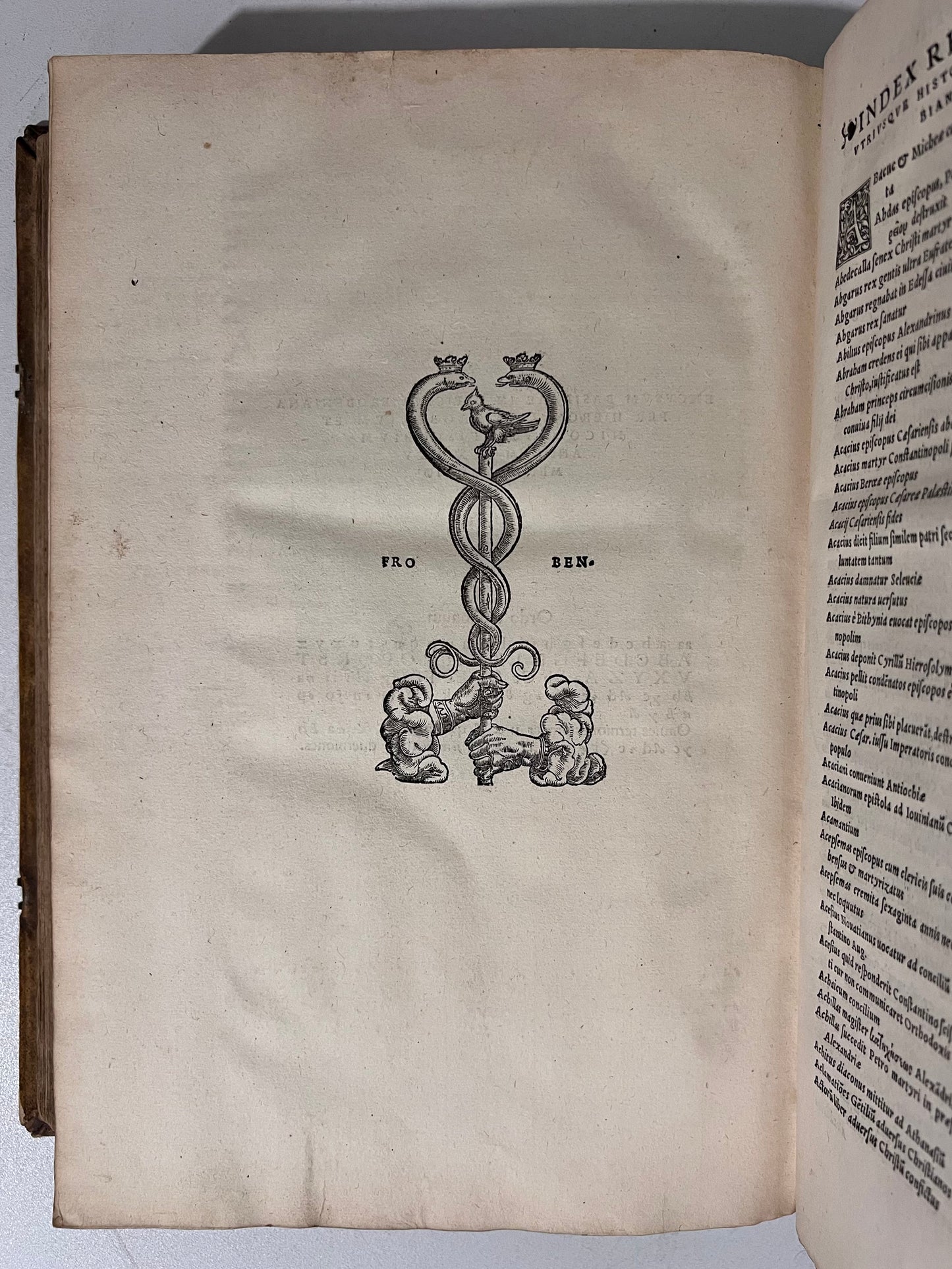 Eusebius' Historia Ecclesiastica 1535