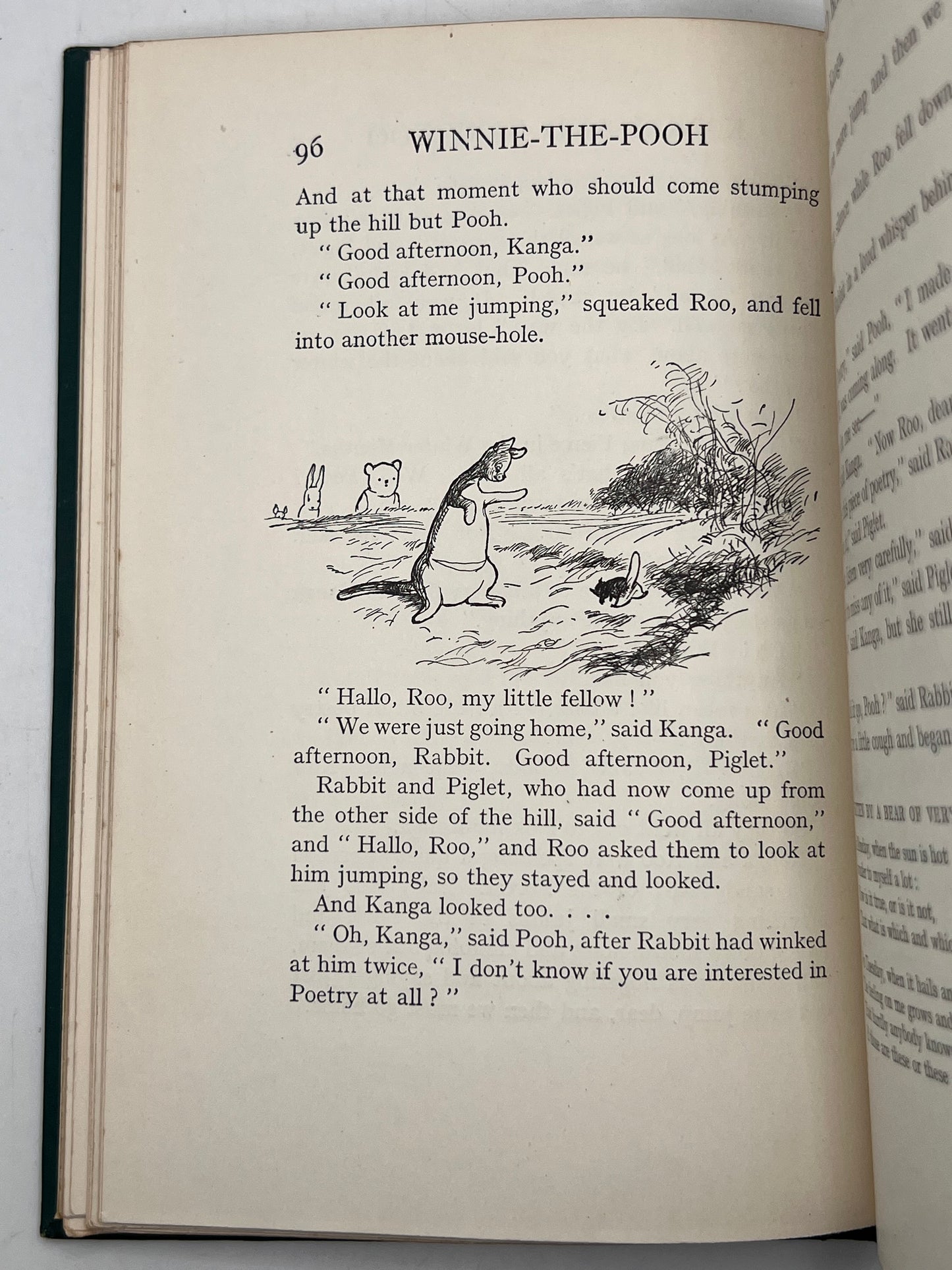 Winnie the Pooh by A. A. Milne 1926 First Edition First Impression with Original Dust Jacket