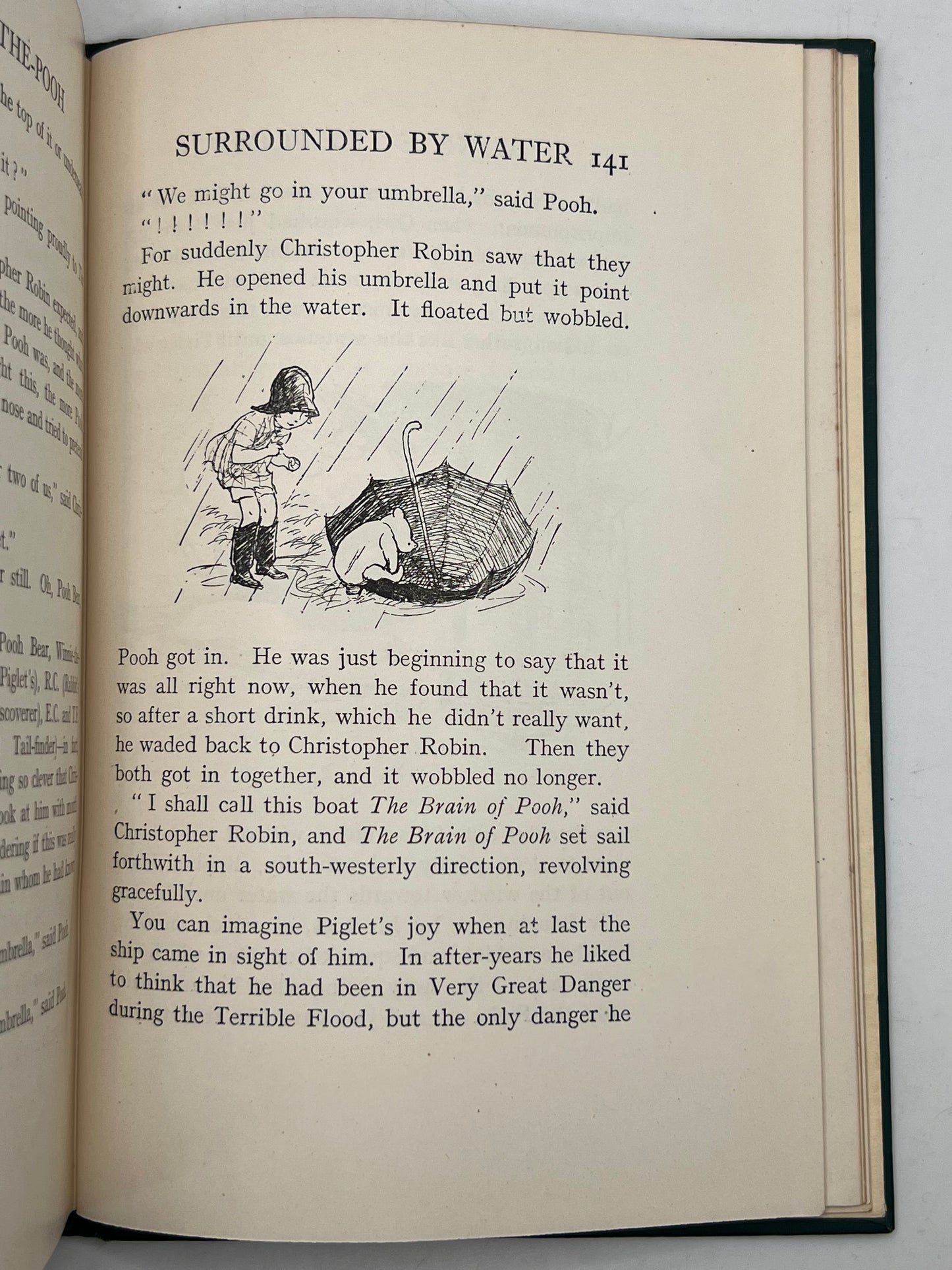Winnie the Pooh by A. A. Milne 1926 First Edition First Impression with Original Dust Jacket