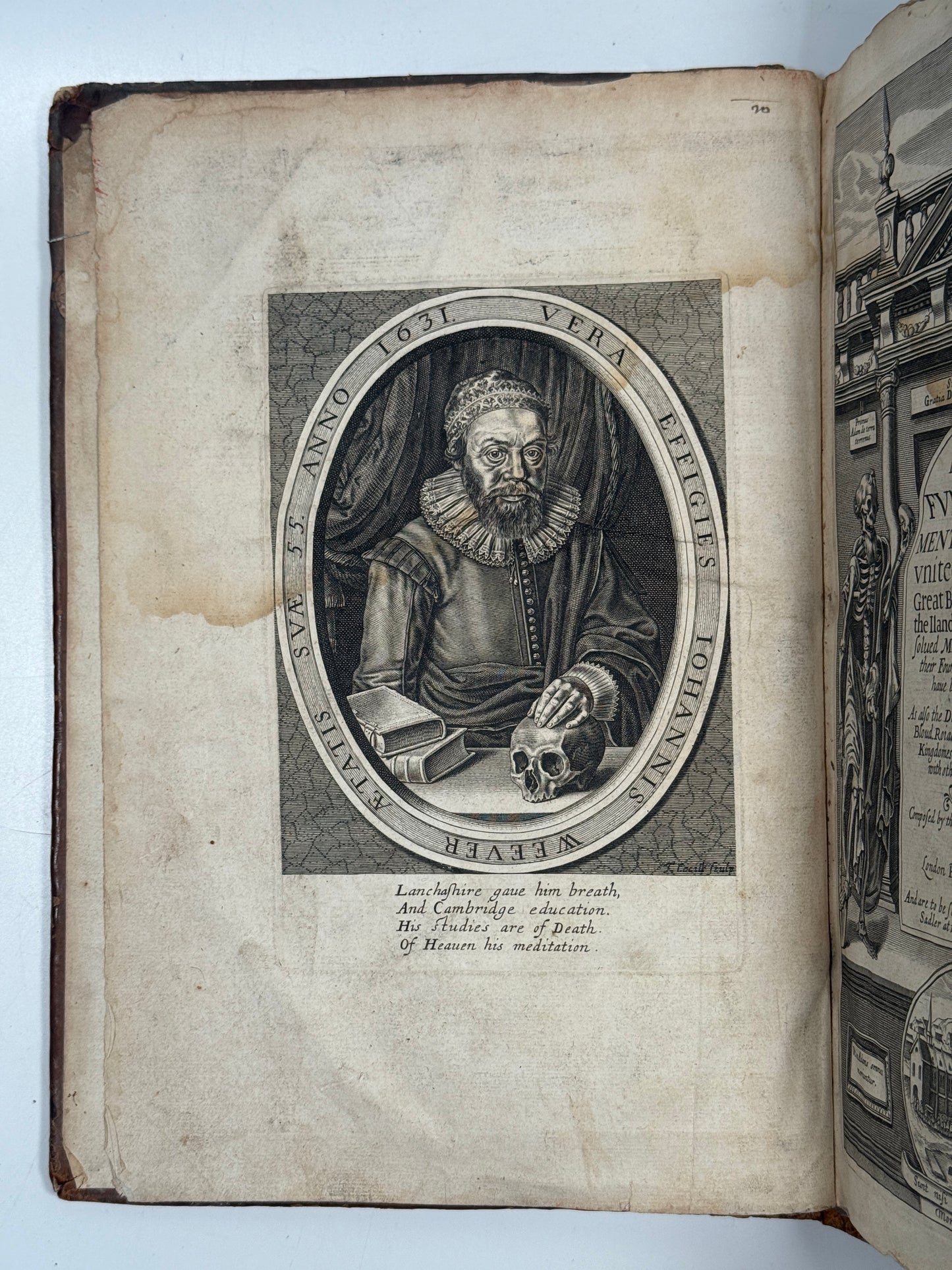 Ancient Funeral Monuments by John Weaver 1631 First Edition