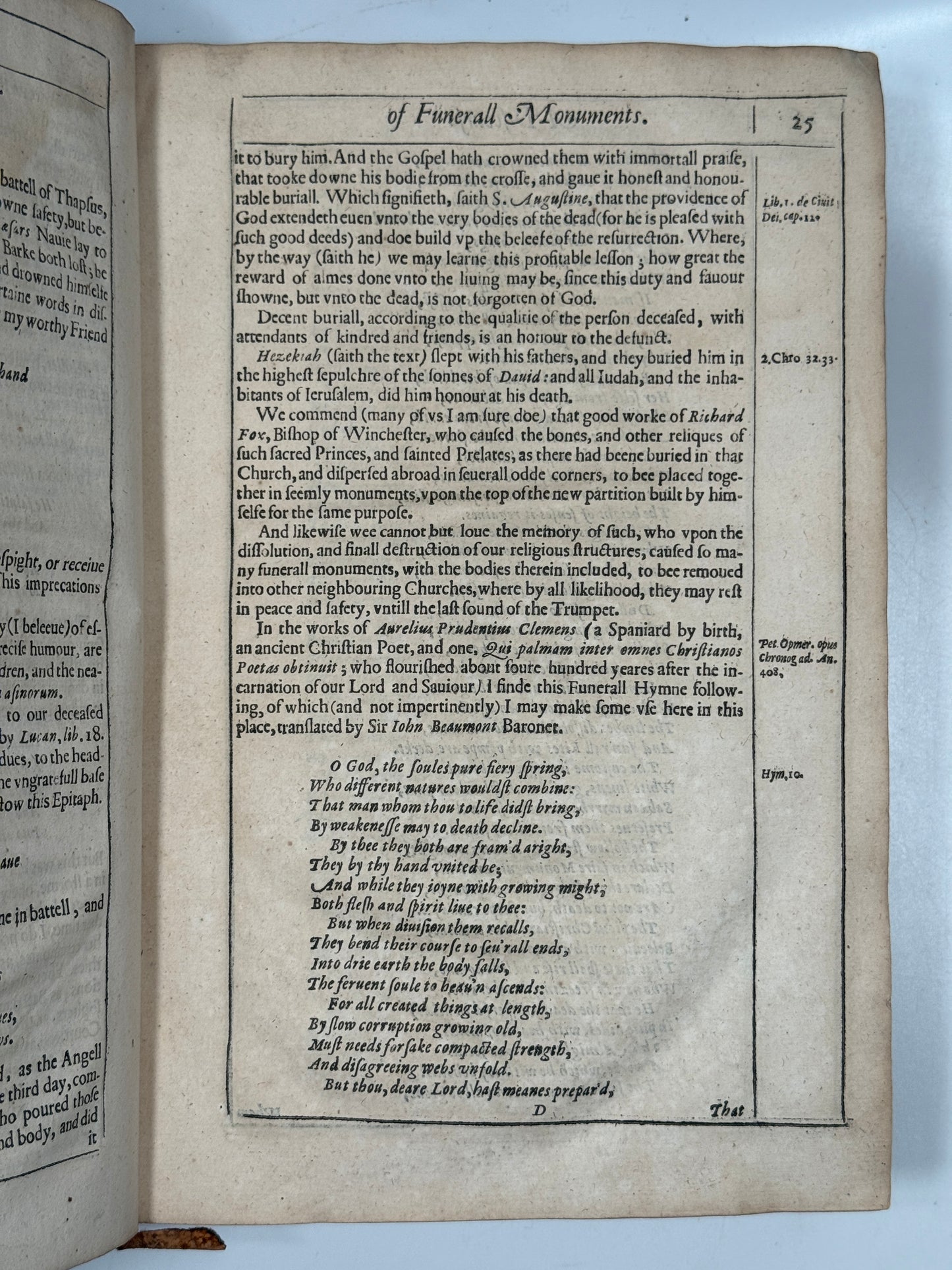 Ancient Funeral Monuments by John Weaver 1631 First Edition