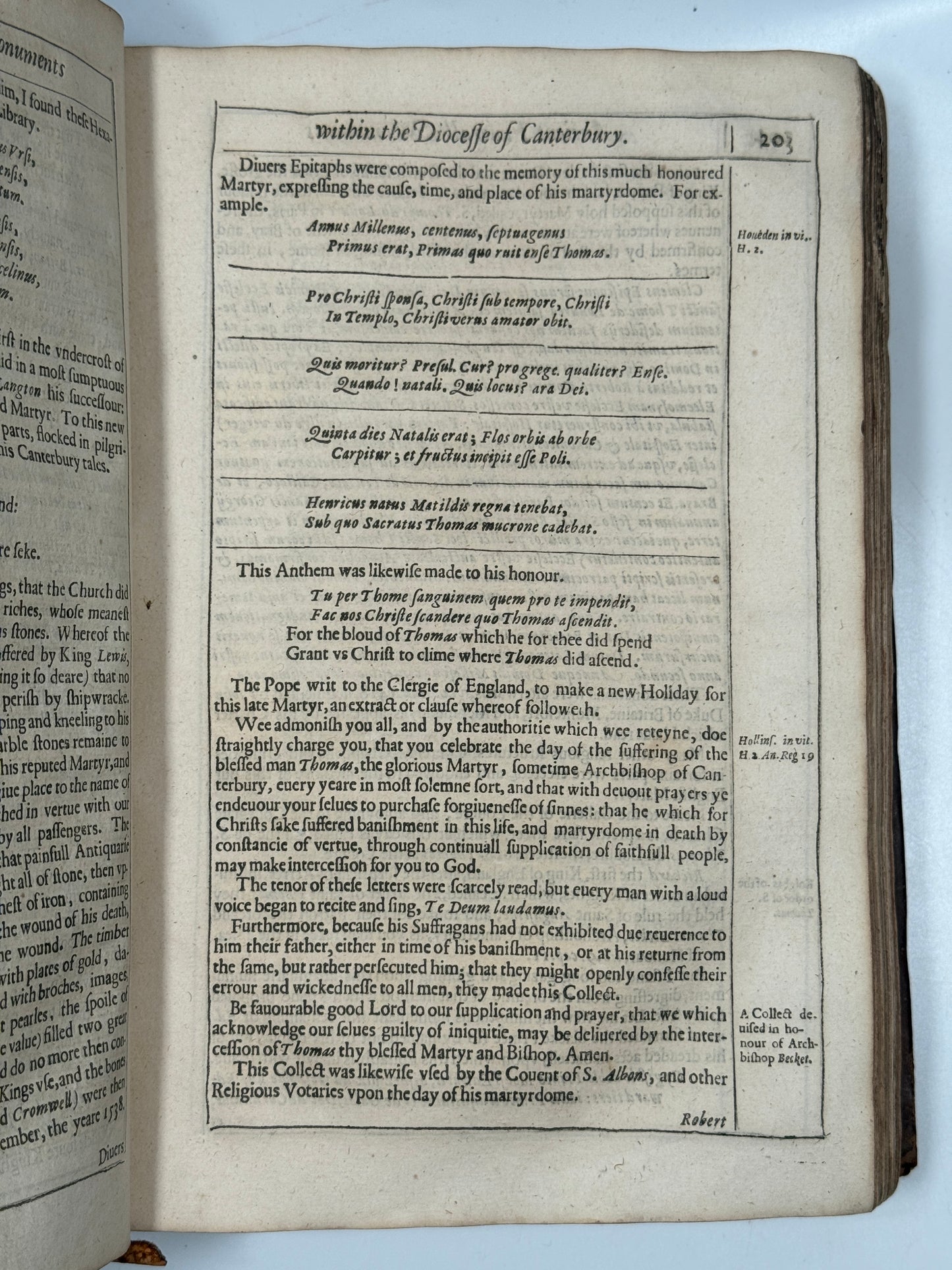 Ancient Funeral Monuments by John Weaver 1631 First Edition