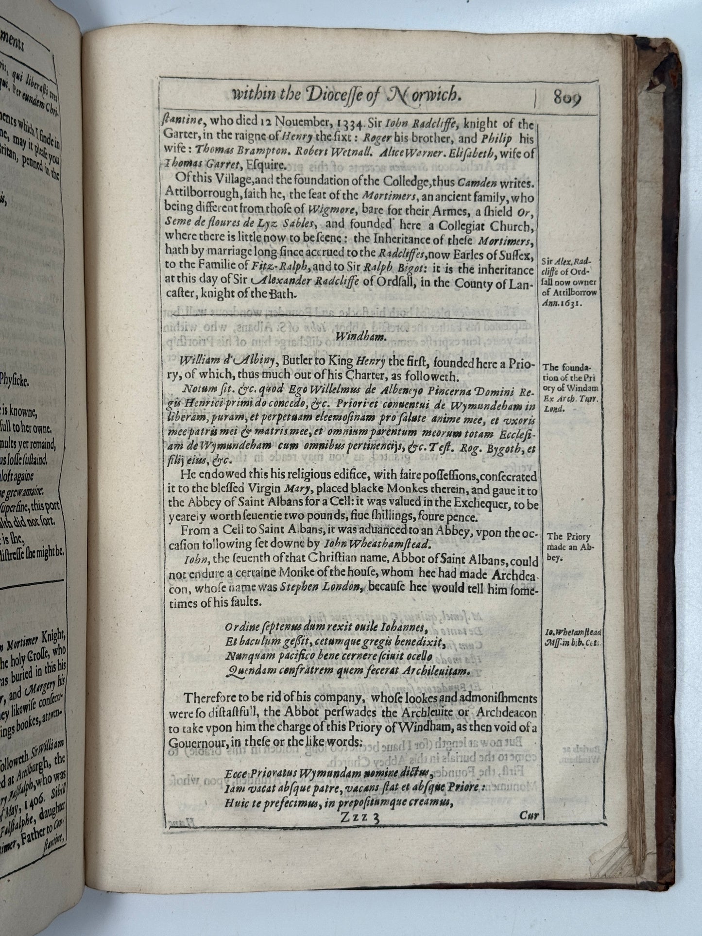 Ancient Funeral Monuments by John Weaver 1631 First Edition