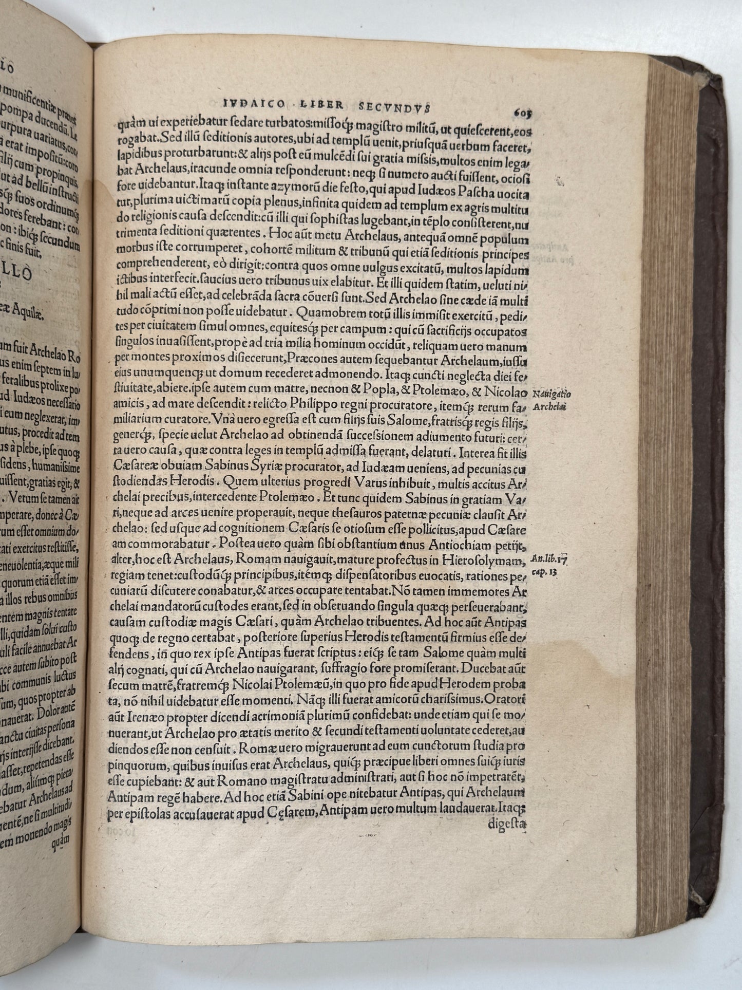 Josephus Antiquiatum Judaicarum 1540 Froben Press