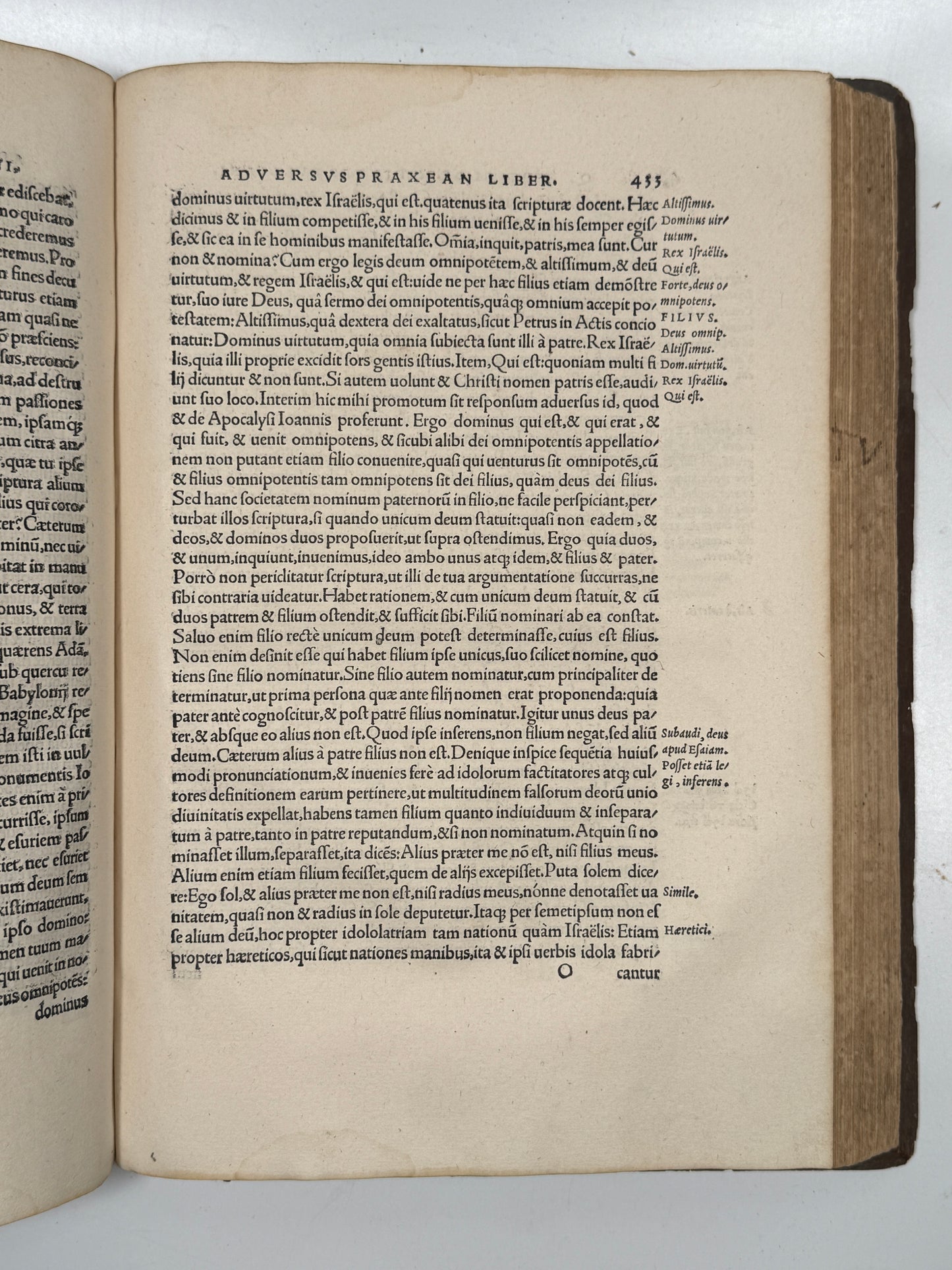 The Works of Tertullian 1528 John Calvin's Edition