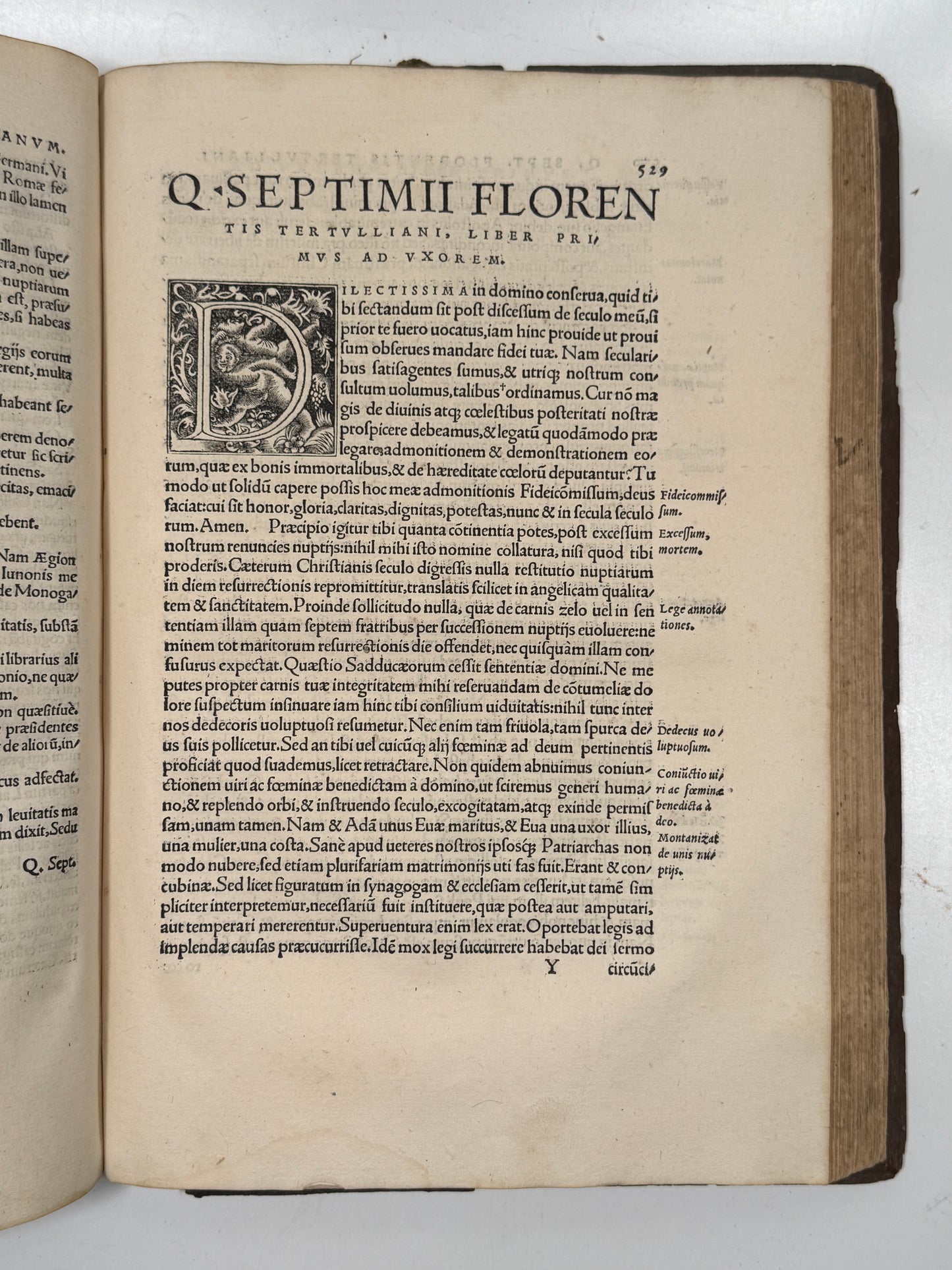 The Works of Tertullian 1528 John Calvin's Edition