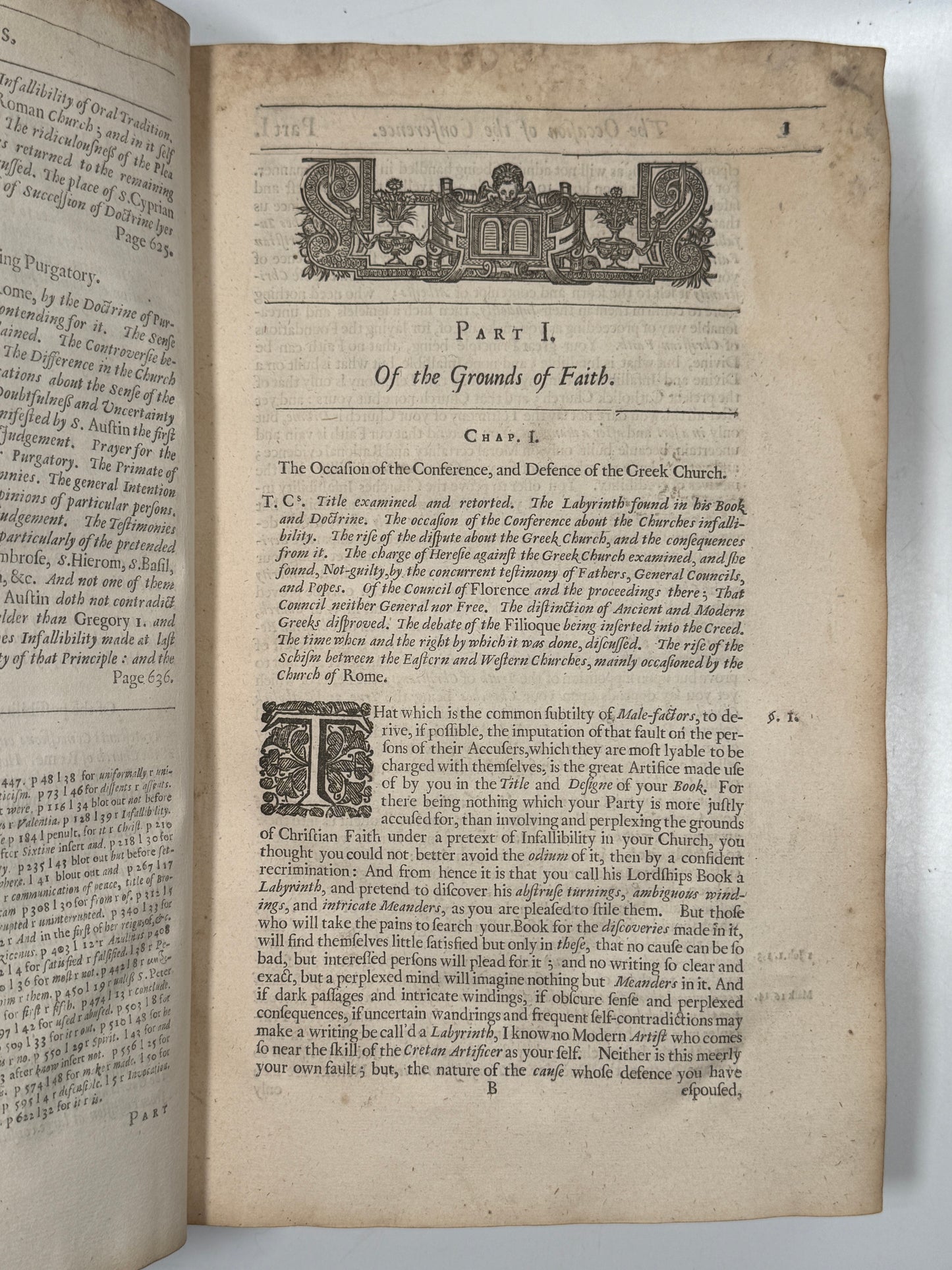 Edward Stillingfleet on Protestantism 1665 First Edition