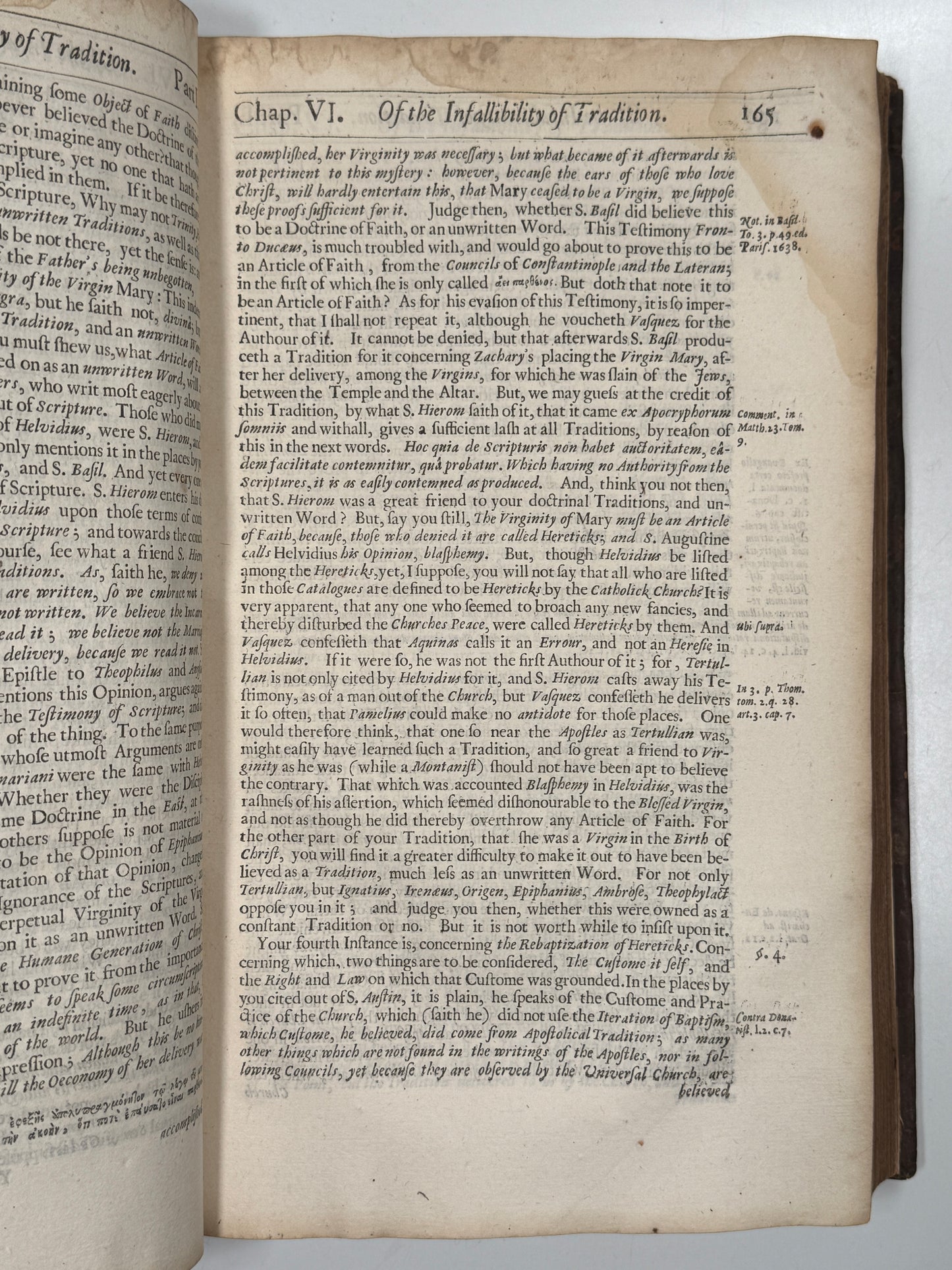 Edward Stillingfleet on Protestantism 1665 First Edition