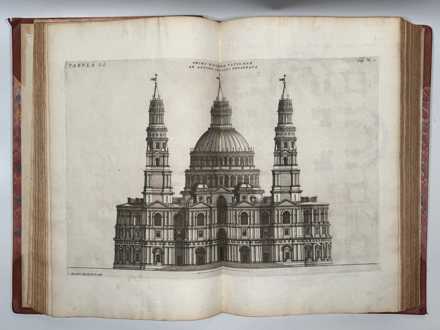 The Construction of the Vatican 1715