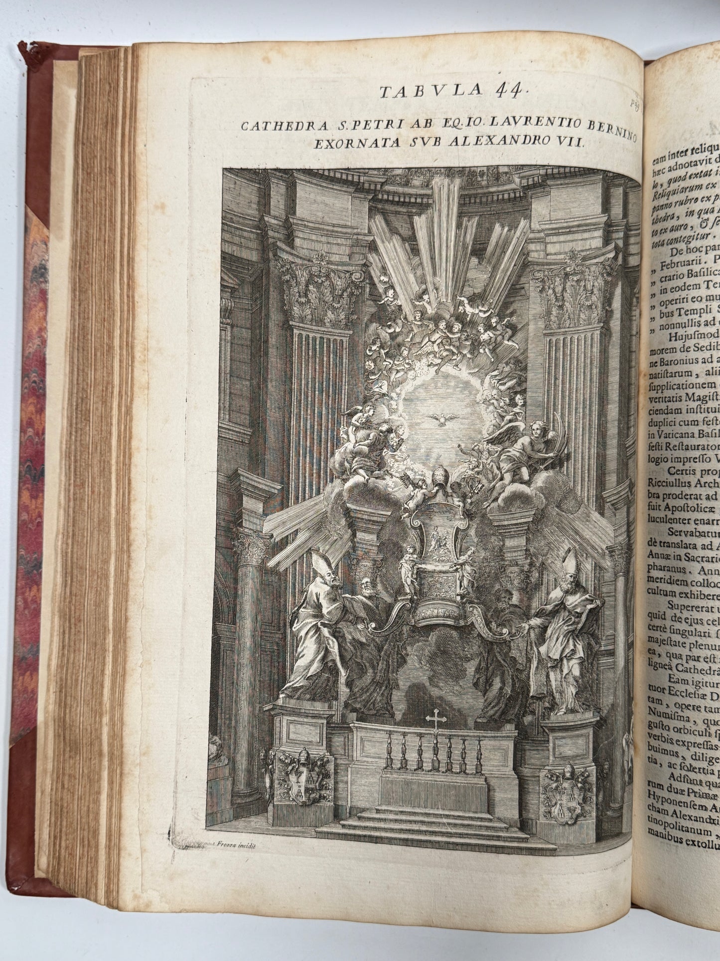 The Construction of the Vatican 1715